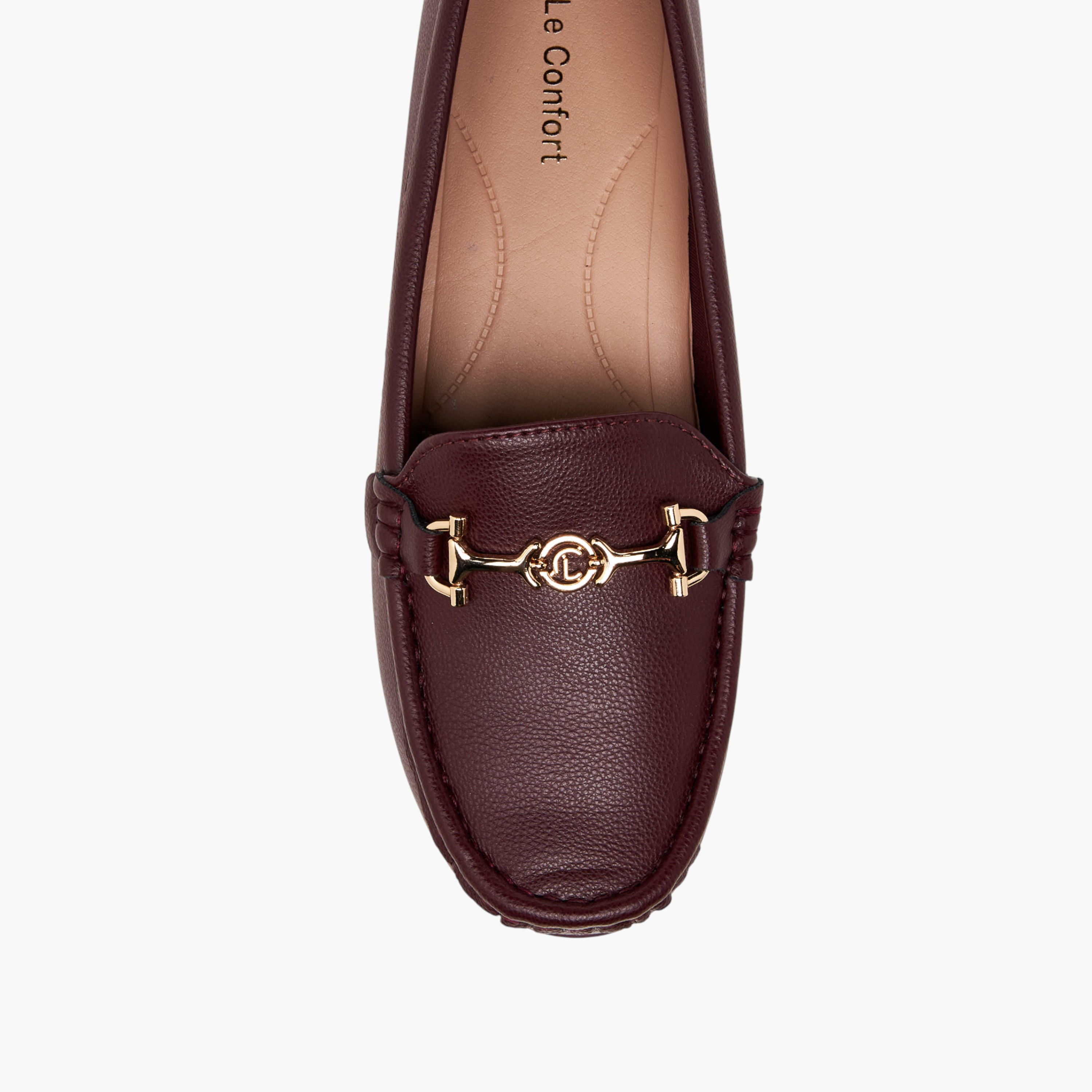 حذاء لوفر نسائي سهل الارتداء من لو كونفورت-women-shoes-heels-image-4