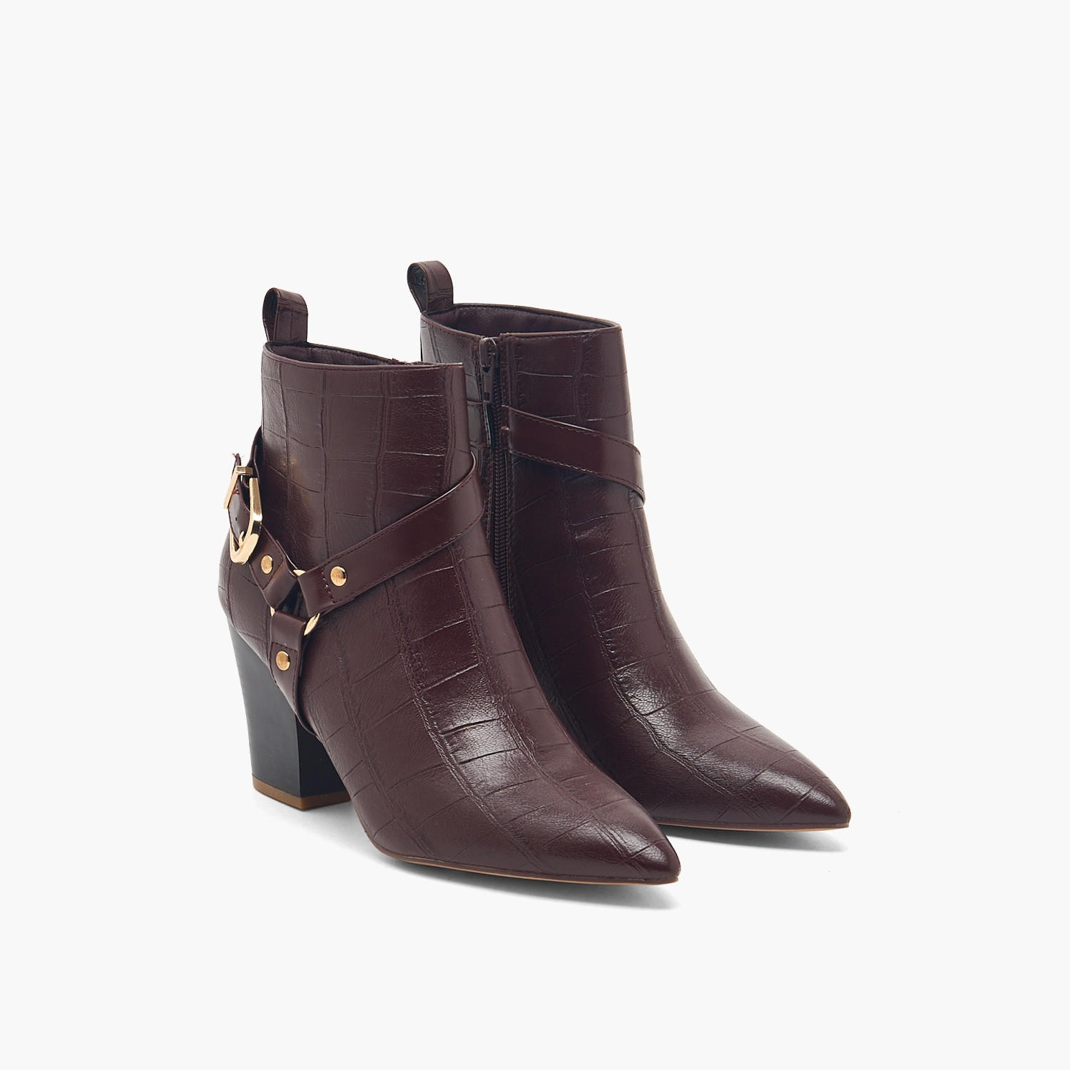 Flora Bella Women Block Heel Ankle Boots-women-shoes-boots-image-1