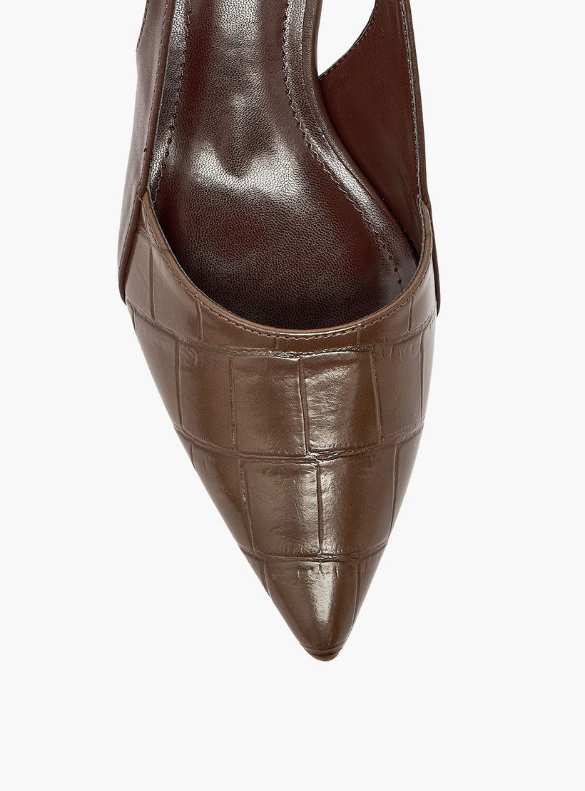 Flora Bella by Shoexpress Women Textured Block Heel Pumps-women-shoes-heels-image-4