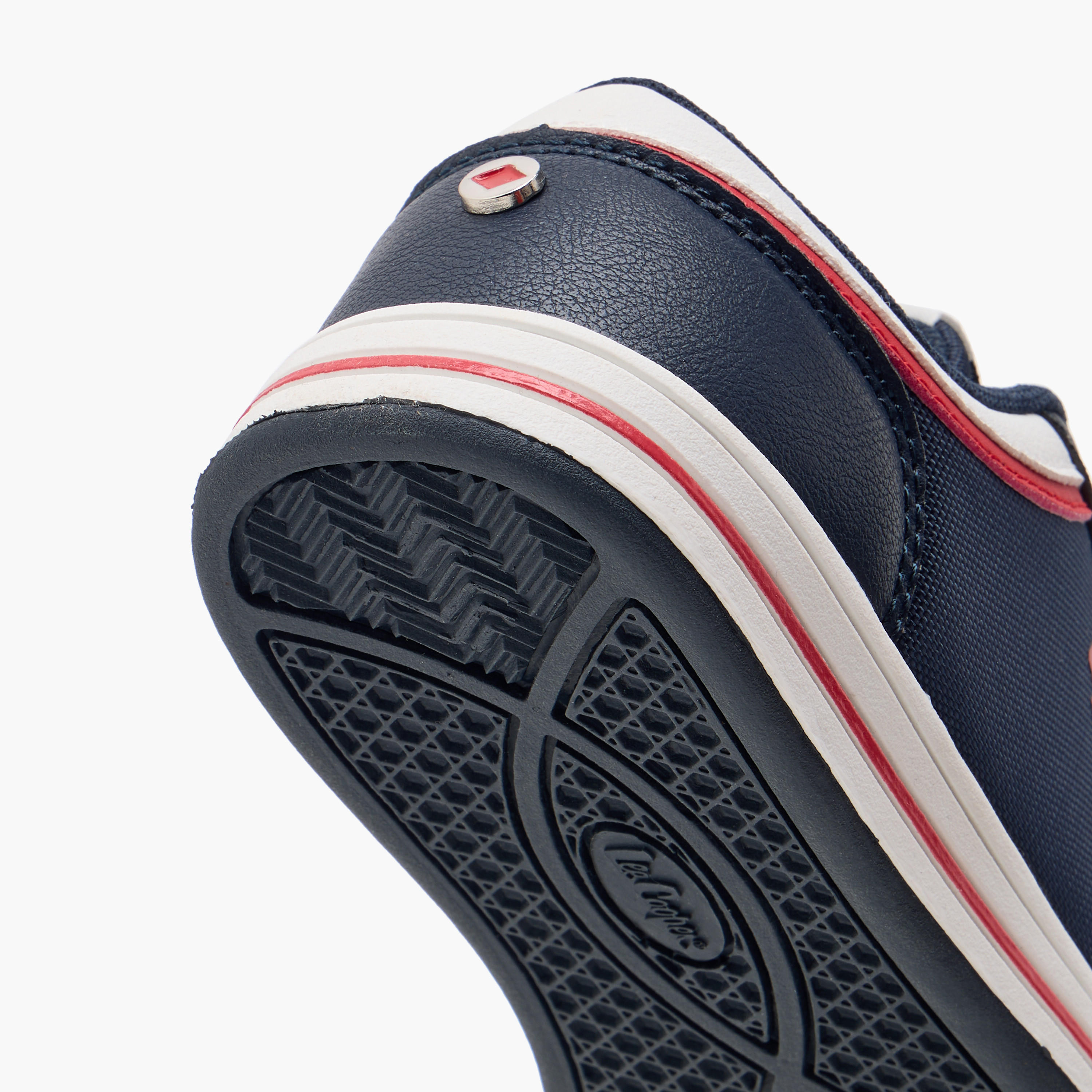 Lee Cooper Kids' Panelled Lace-Up Sneakers-boys-shoes-schoolshoes-image-5