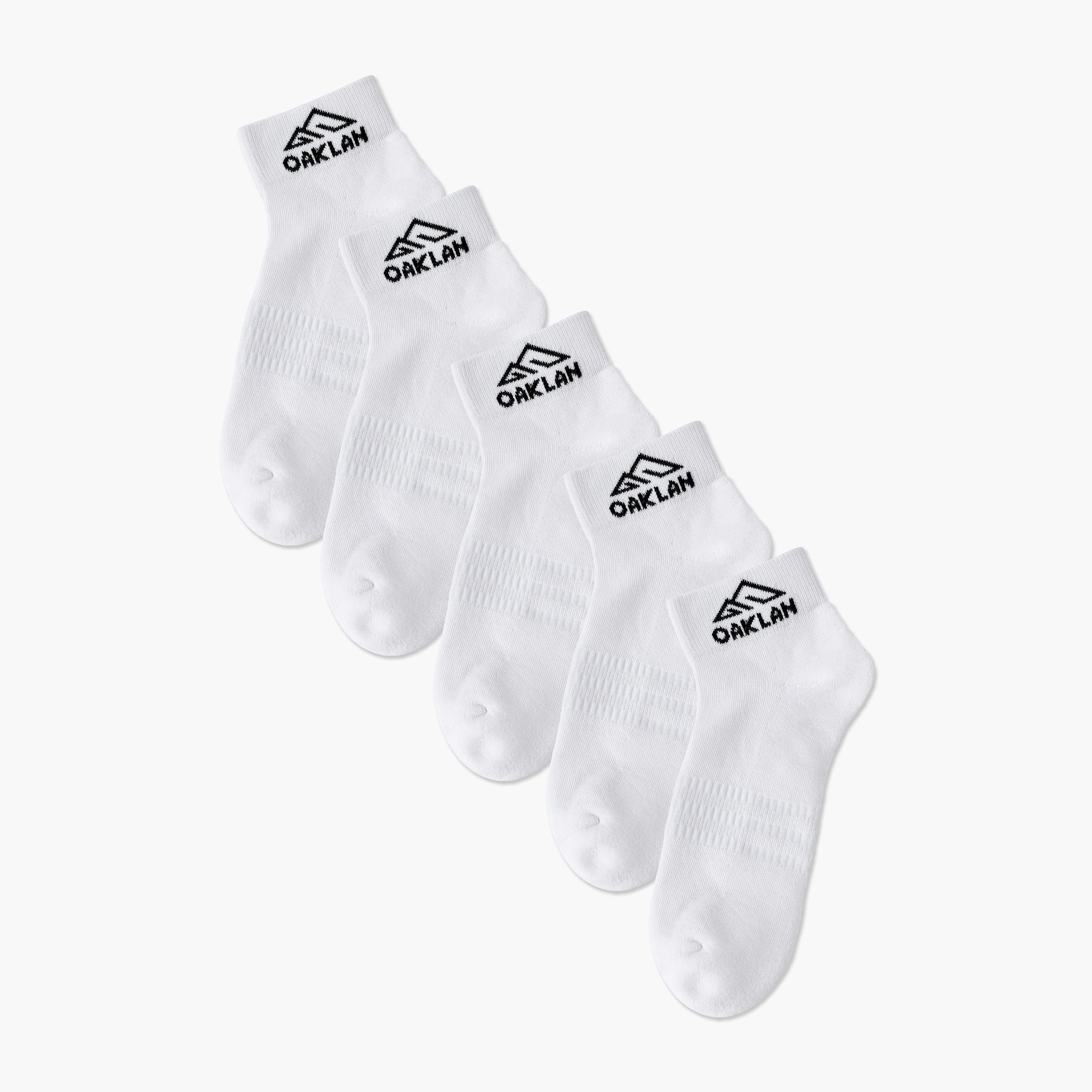Oaklan by Shoexpress Men Sport Socks Ankle Length - Set of 5-men-socks-image-1