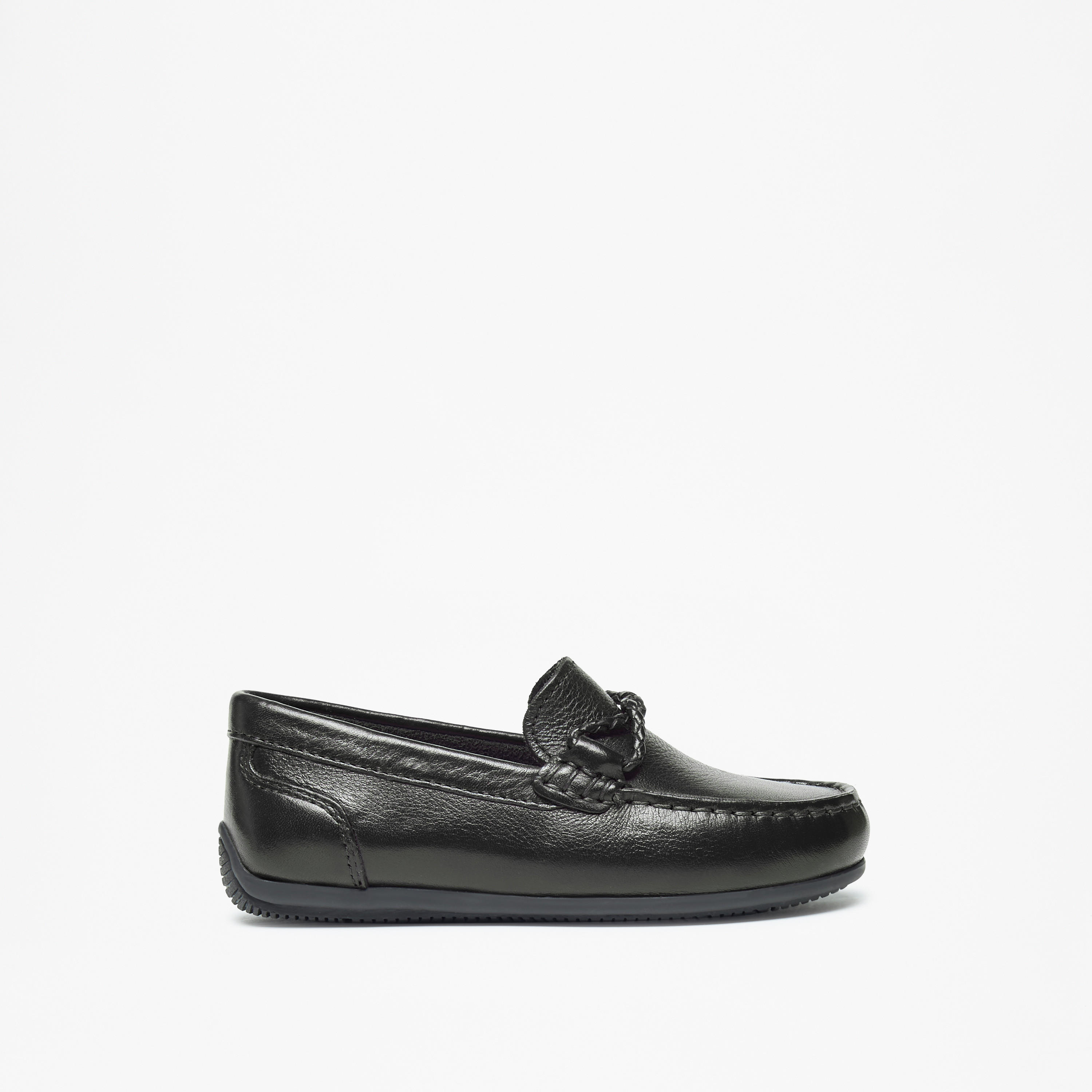 حذاء موكاسين بارز الملمس سادة سهل الارتداء من مستر دوتشيني-boys-shoes-loafers-image-2