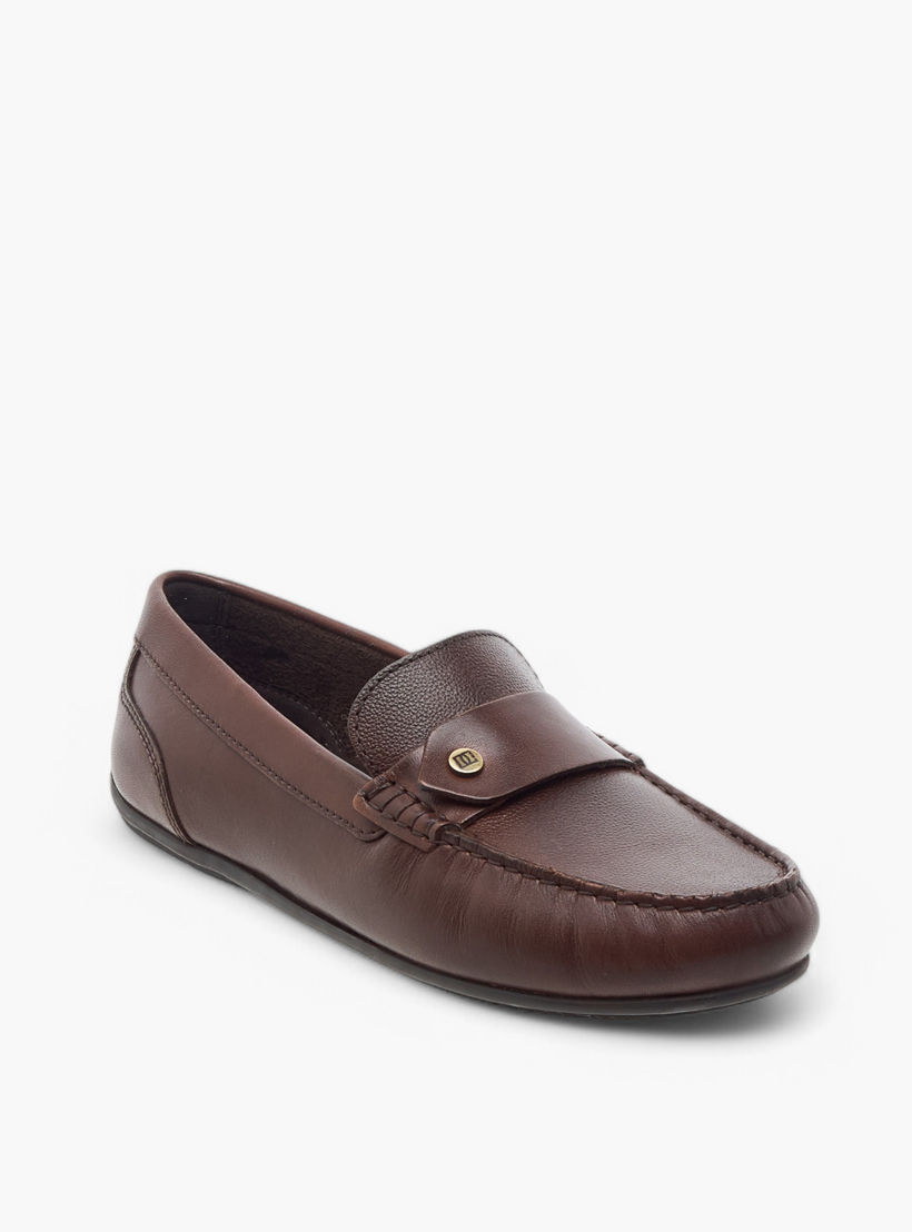 حذاء موكاسين سهل الارتداء بارز الملمس من مستر دوتشيني-boys-shoes-loafers-image-2