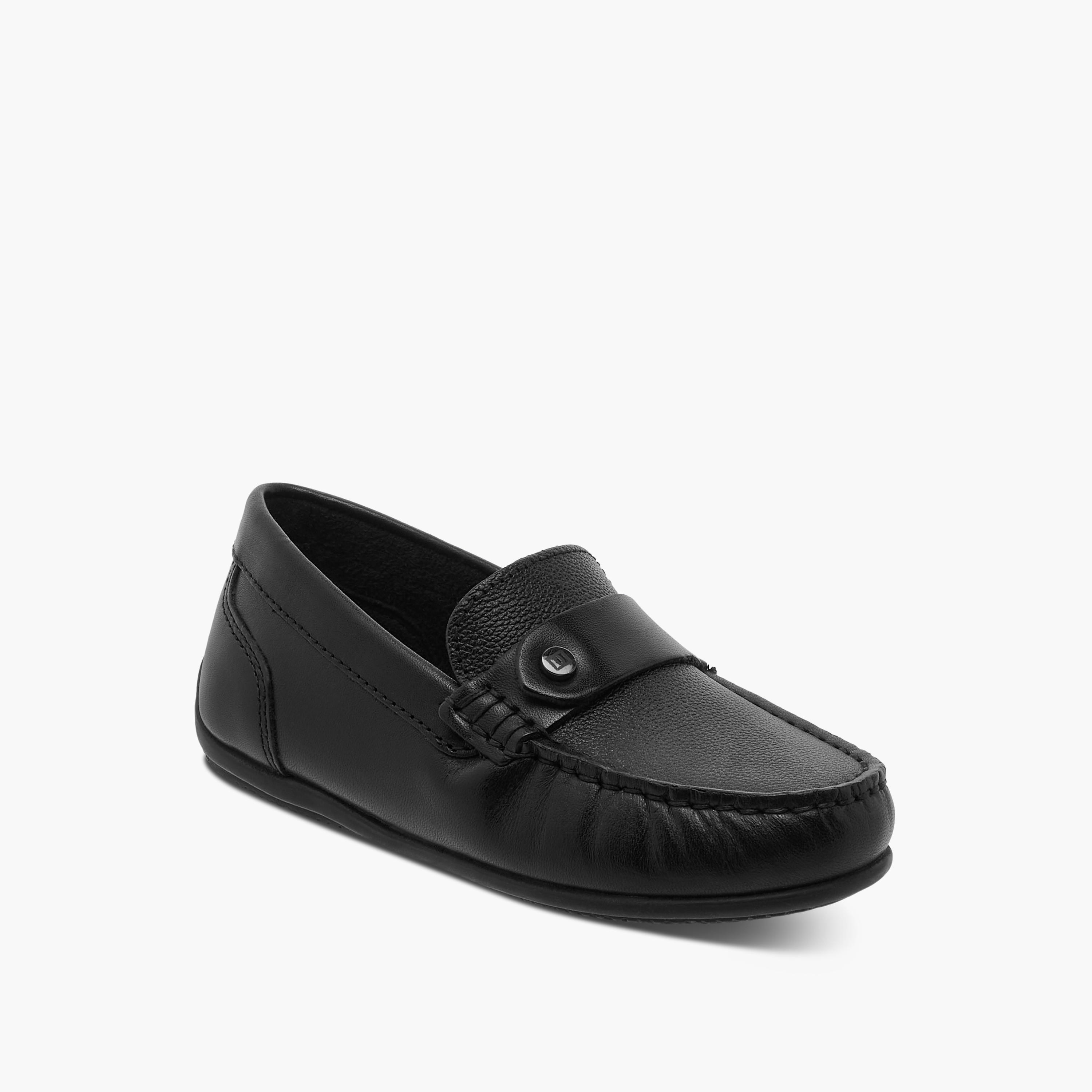حذاء موكاسين سهل الارتداء وبارز الملمس من مستر دوتشيني-boys-shoes-loafers-image-2