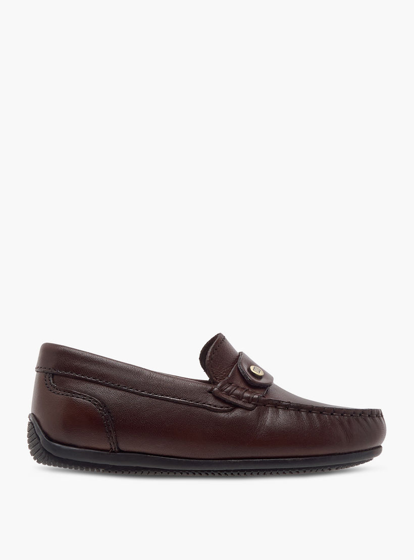 حذاء موكاسين سهل الارتداء وبارز الملمس من مستر دوتشيني-boys-shoes-loafers-image-3