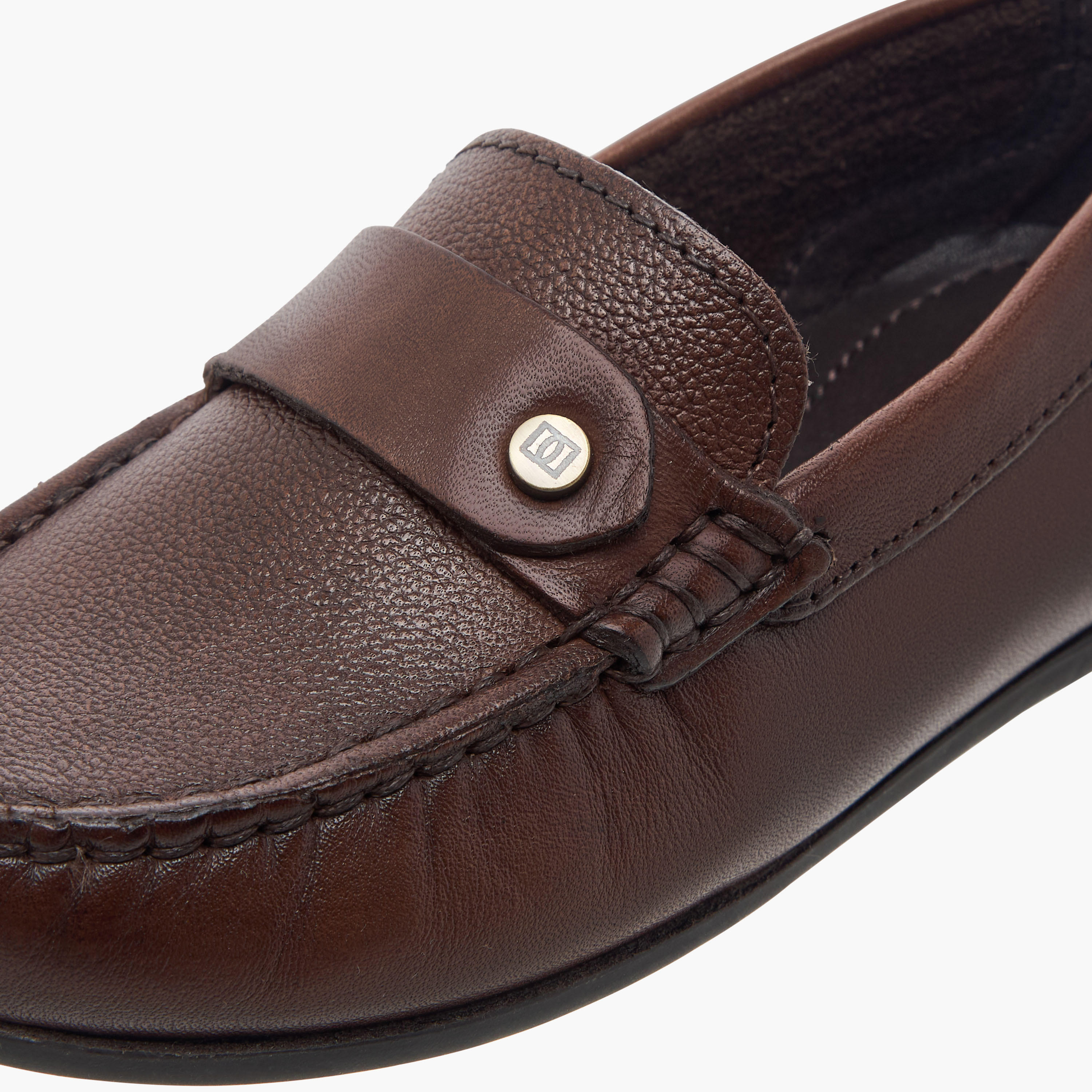 حذاء موكاسين سهل الارتداء وبارز الملمس من مستر دوتشيني-boys-shoes-loafers-image-4