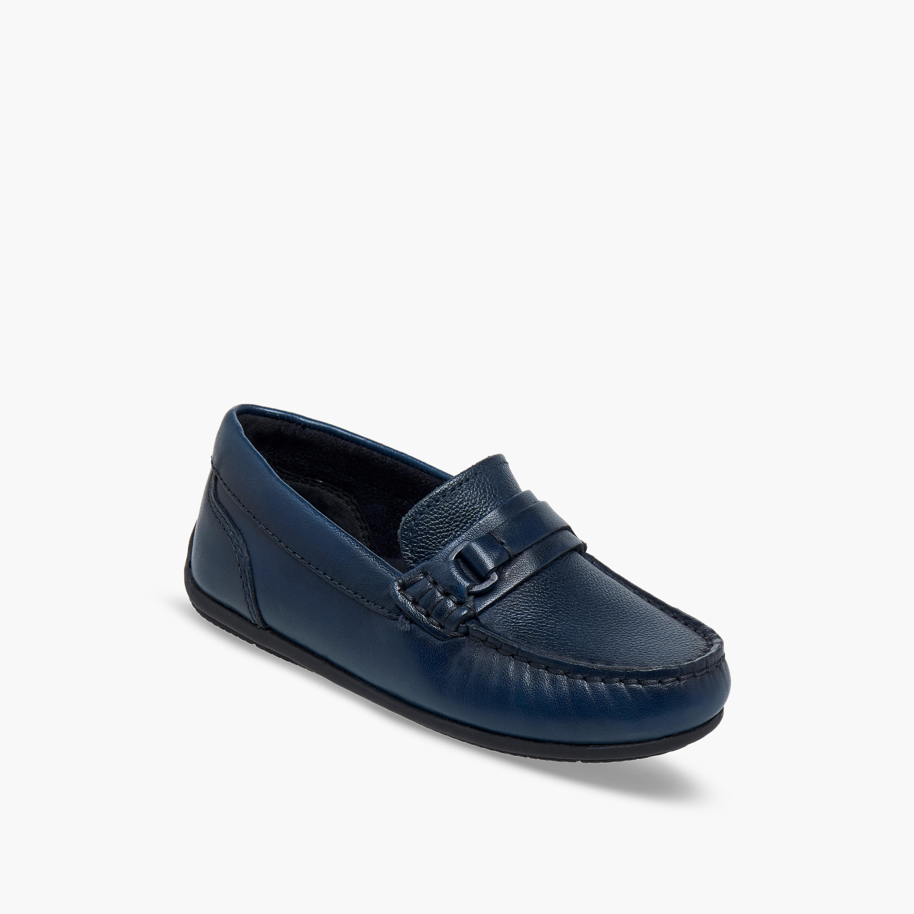 حذاء موكاسين جلد سهل الارتداء للأولاد من مستر دوتشيني-boys-shoes-loafers-image-2