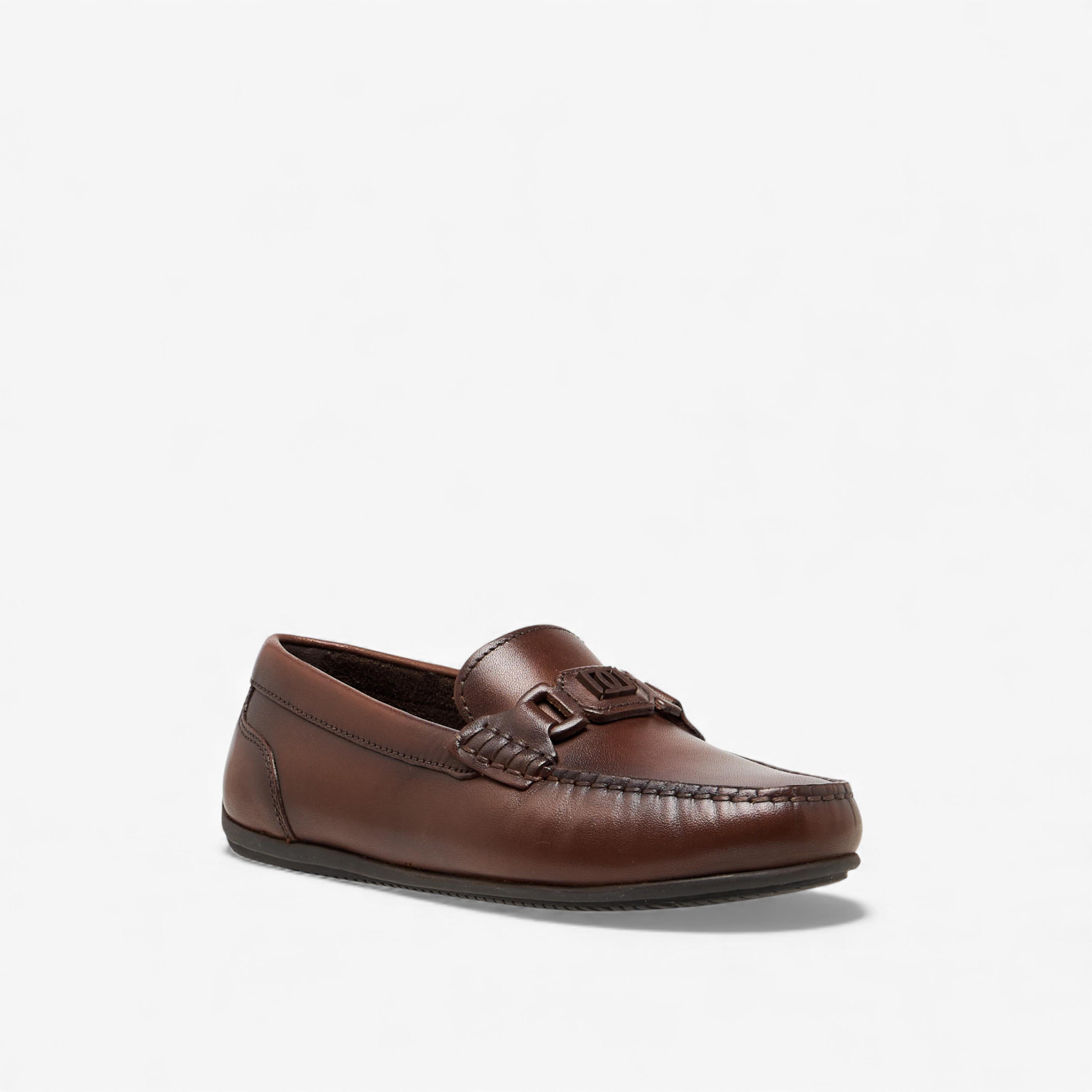 حذاء موكاسين جلد سهل الارتداء للأولاد من مستر دوتشيني-boys-shoes-loafers-image-2