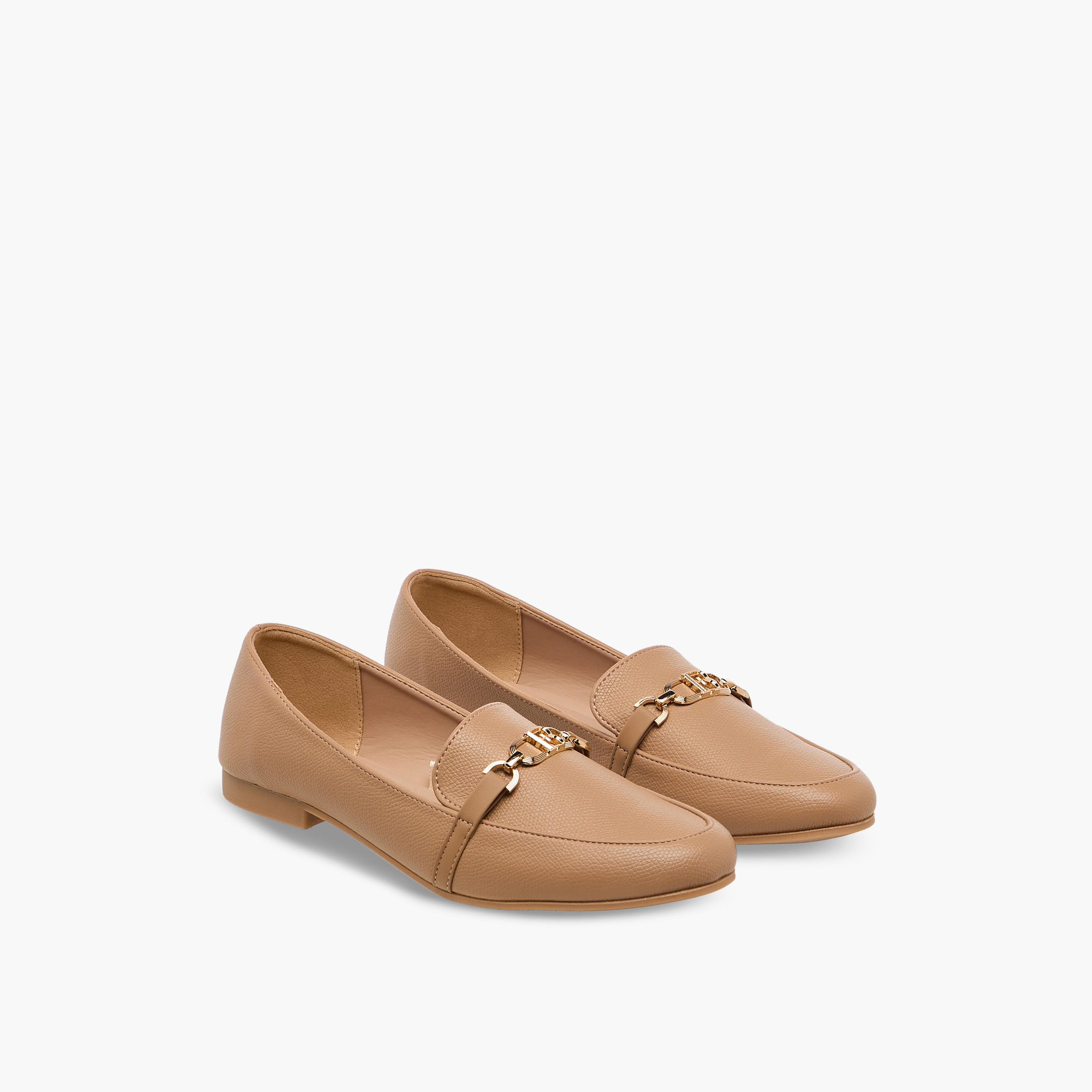 Flora Bella Women Solid Loafers-women-shoes-flats-loafers-image-1