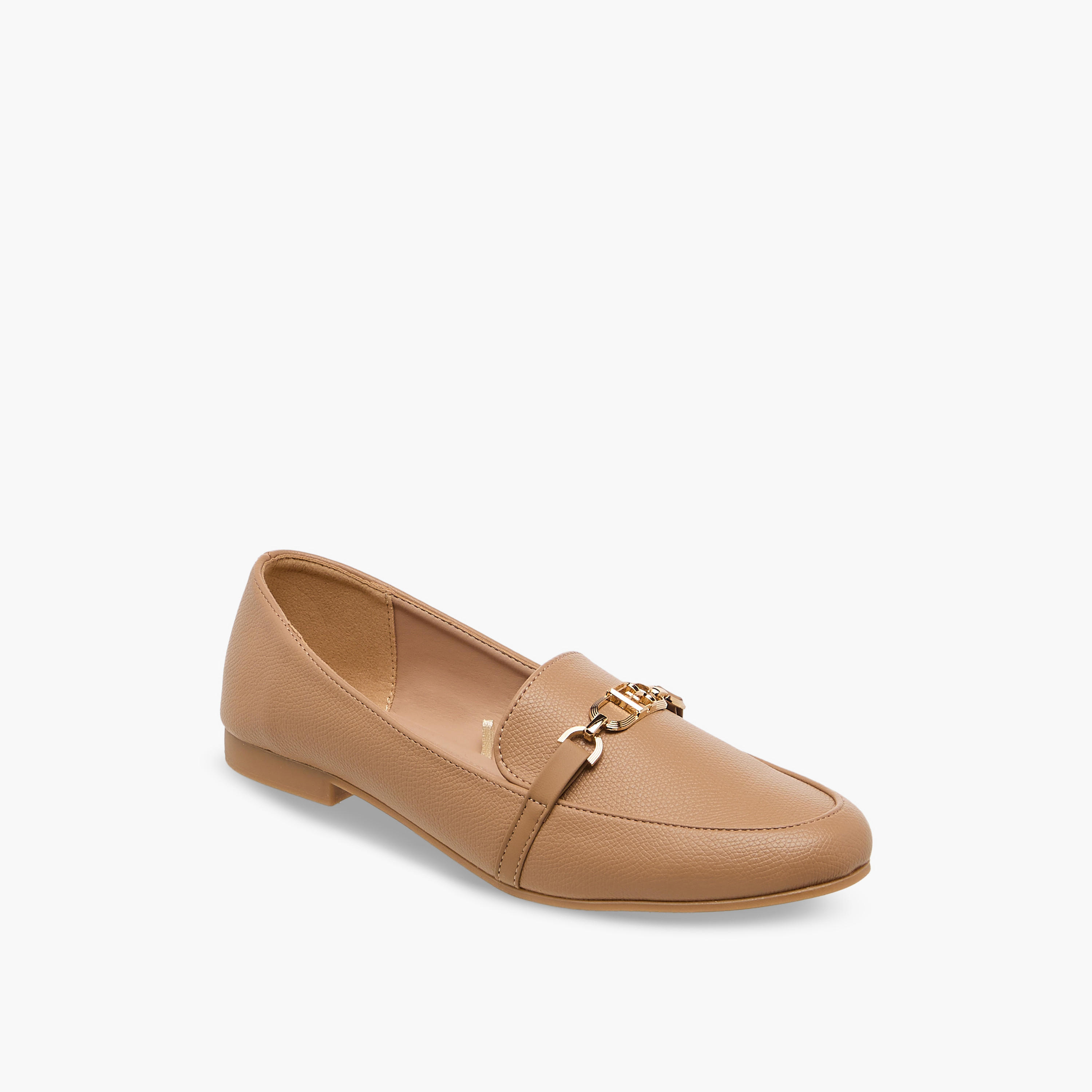 Flora Bella Women Solid Loafers-women-shoes-flats-loafers-image-2