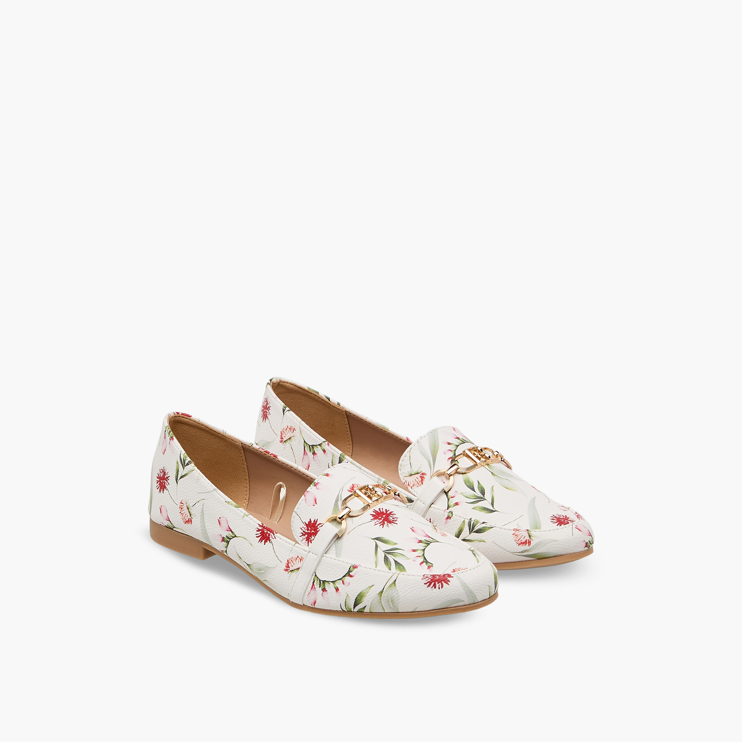 Flora Bella Women Floral Print Loafers-women-shoes-flats-loafers-image-1