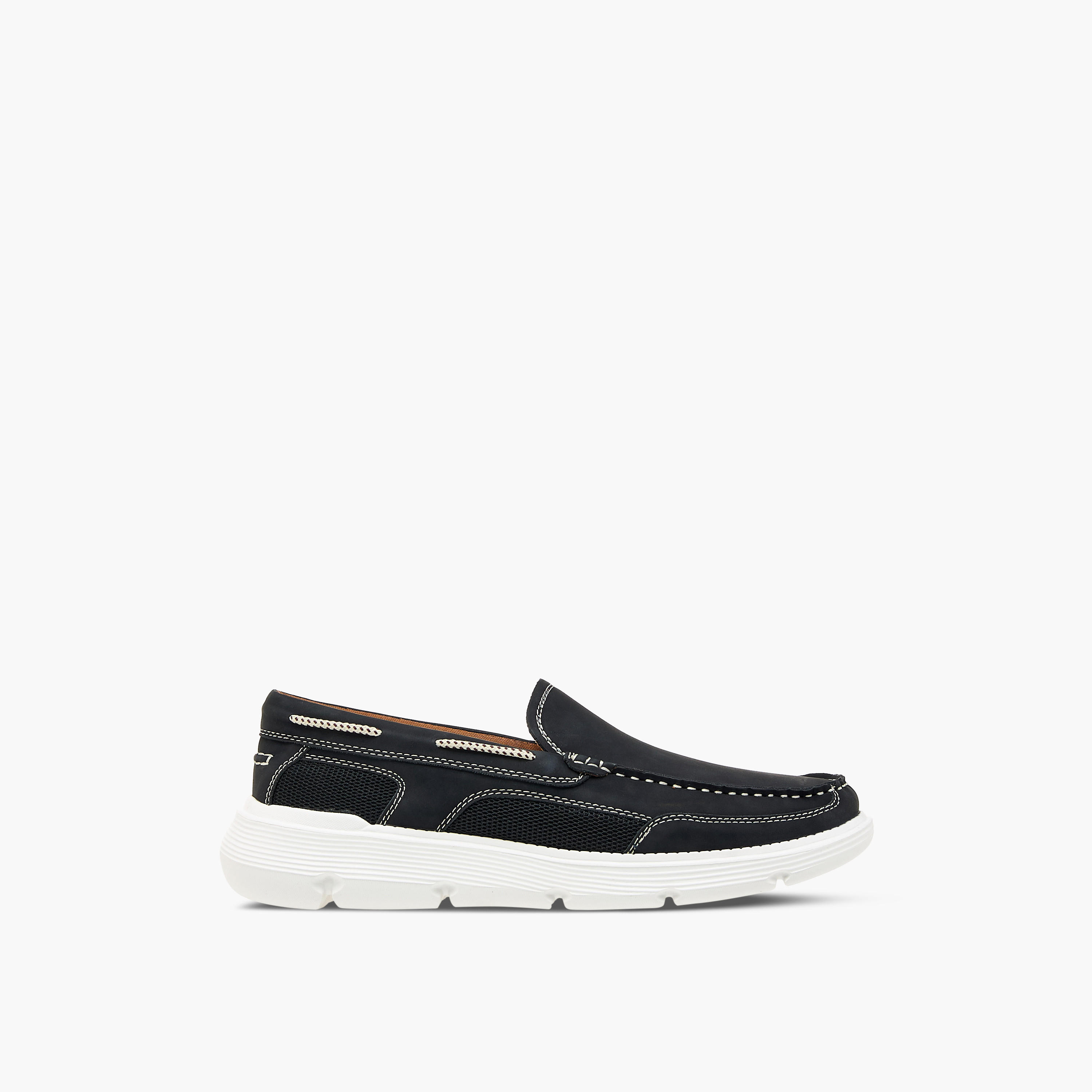 LBL by Shoexpress Textured Slip-On Moccasins-men-shoes-loafersandmoccasins-image-3
