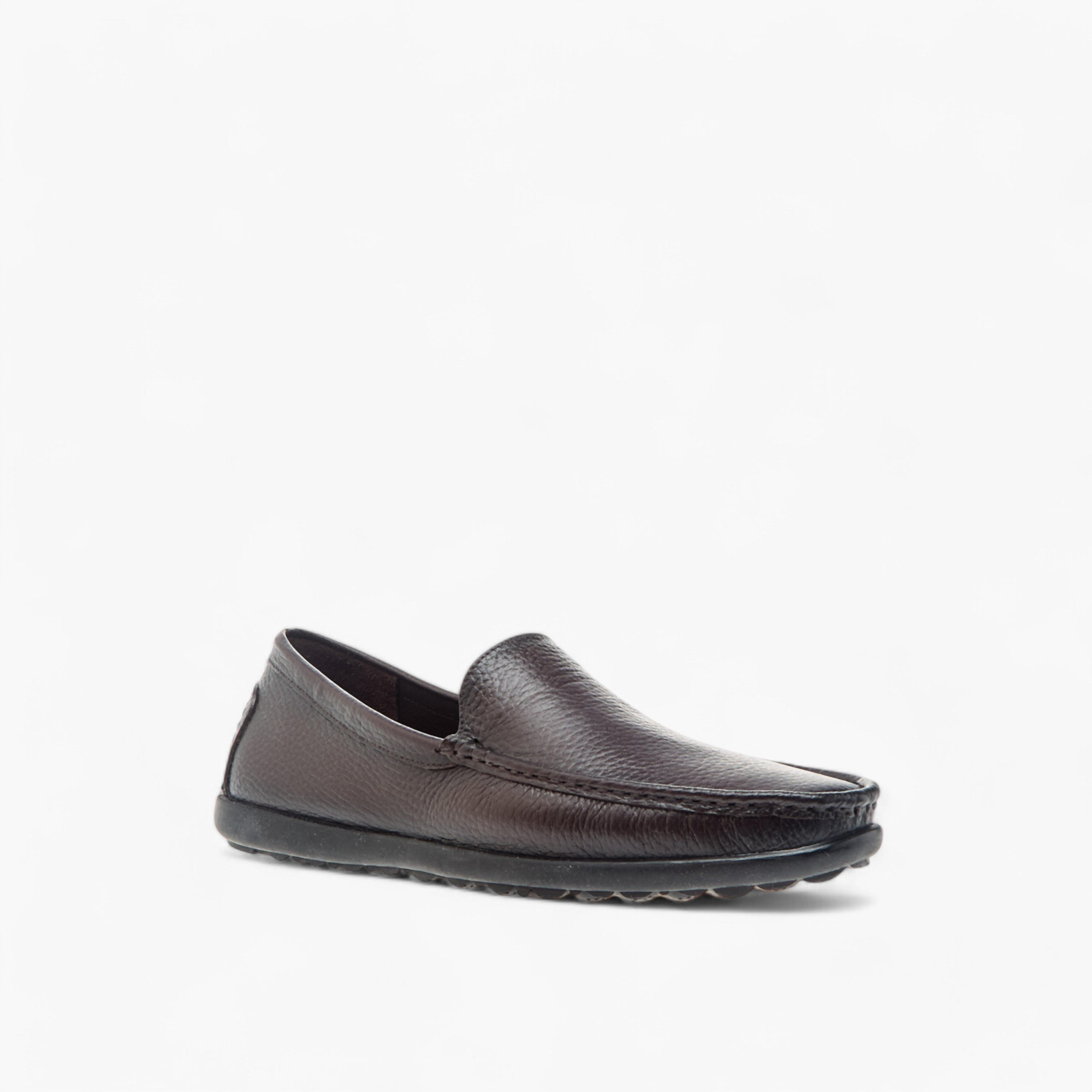 LBL by Shoexpress Textured Slip-On Moccasins-men-shoes-formalshoes-image-2