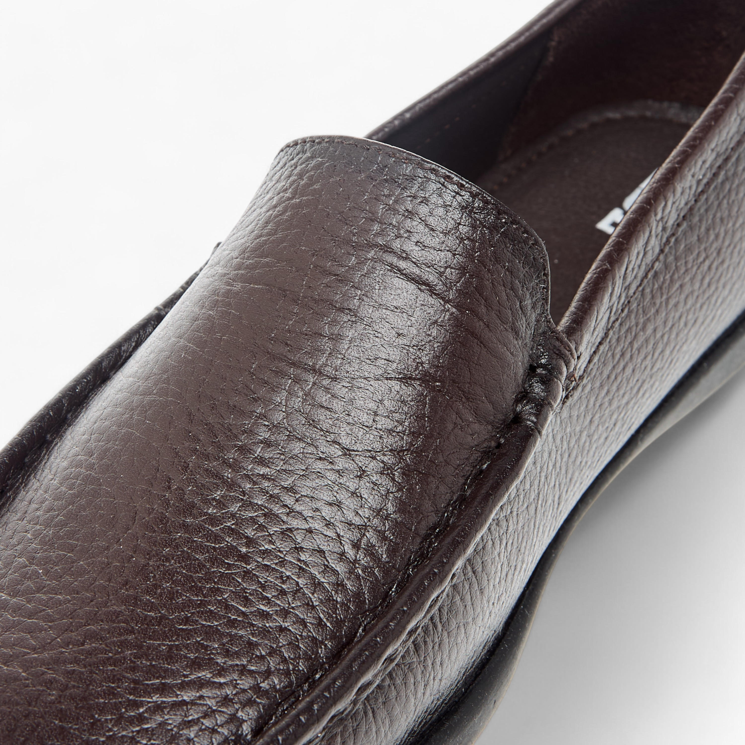 LBL by Shoexpress Textured Slip-On Moccasins-men-shoes-formalshoes-image-4