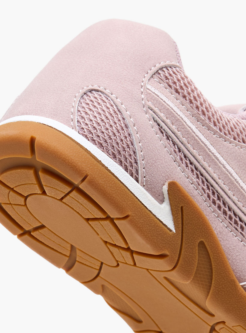 حذاء سنيكرز بطول الكاحل ورباط إغلاق للبنات من ليتل ميسي-girls-shoes-sneakers-image-5