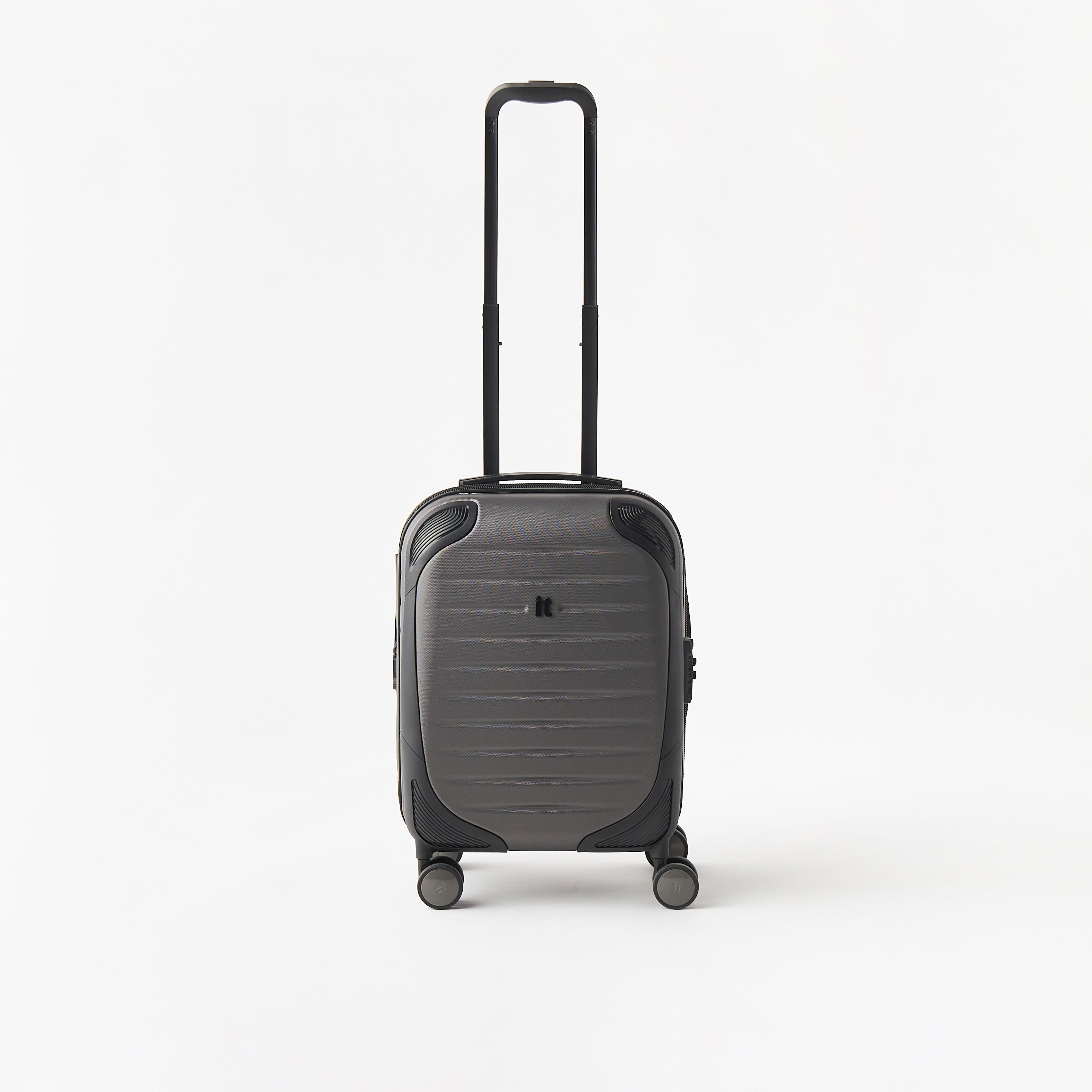 IT Textured Hardcase Trolley with Retractable Handle - 20 inches Cabin Bag-travel-luggagesandbags-luggage-image-1