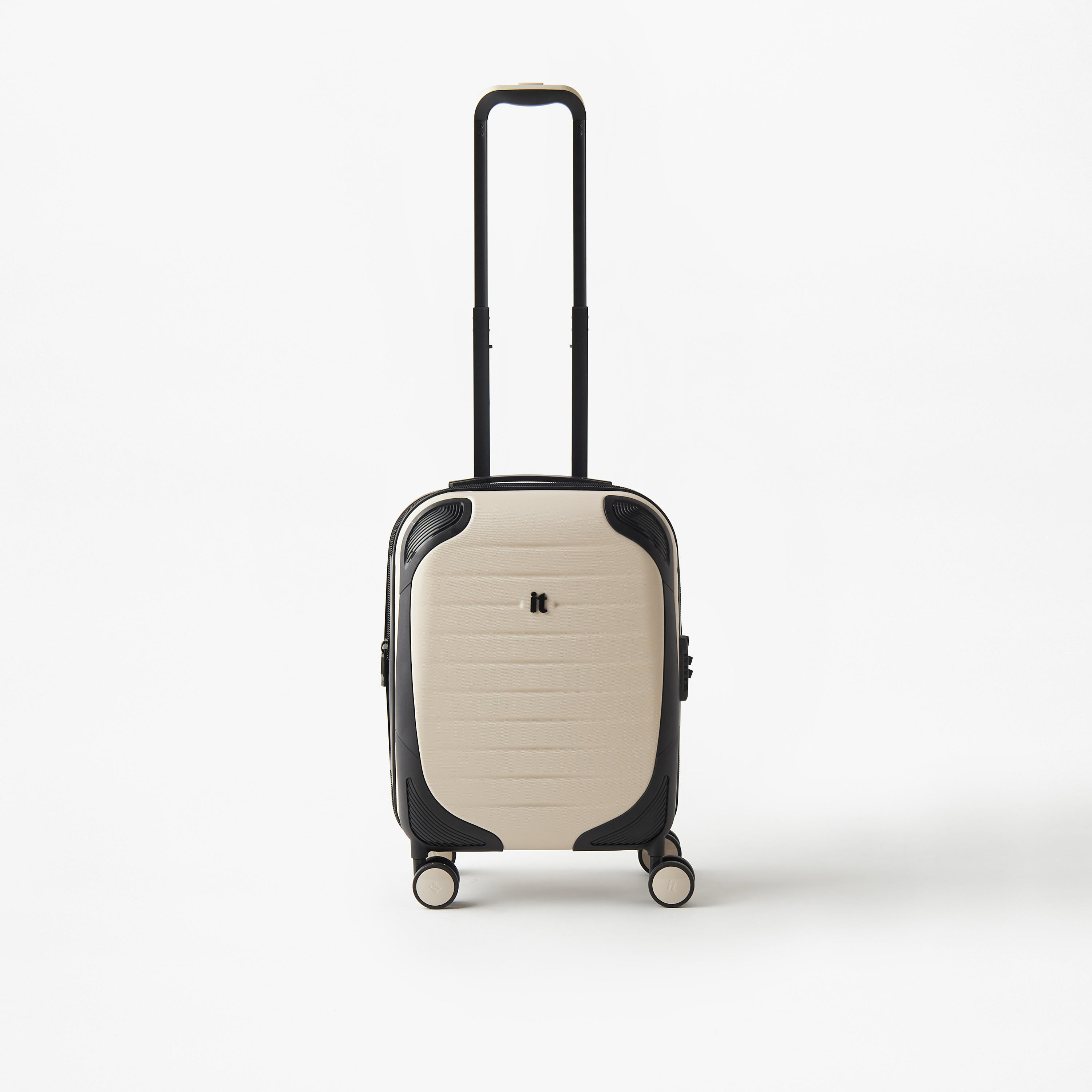 IT Textured Hardcase Trolley with Retractable Handle - 20 inches Cabin Bag-travel-luggagesandbags-luggage-image-1