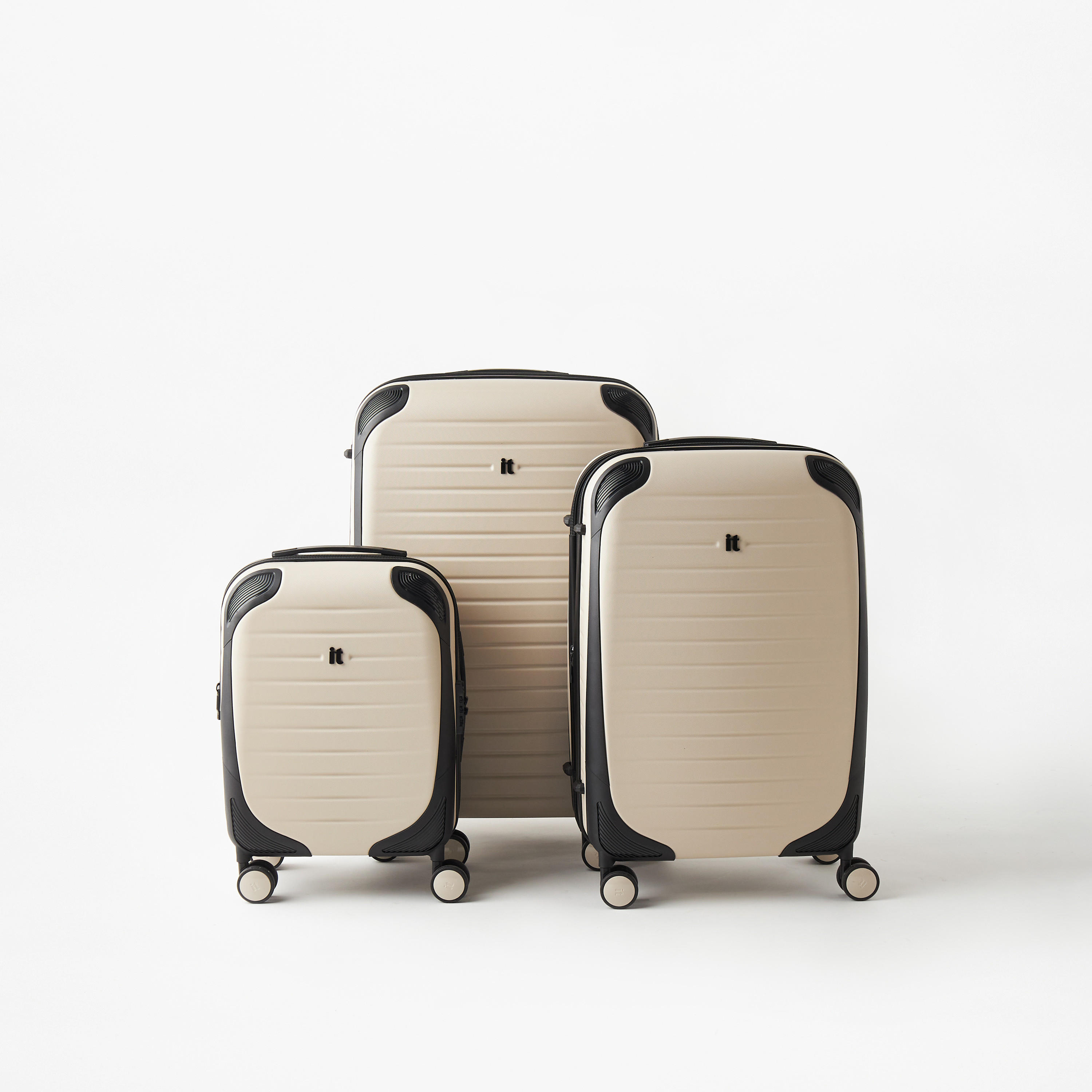 IT Textured Hardcase Trolley with Retractable Handle - 20 inches Cabin Bag-travel-luggagesandbags-luggage-image-6