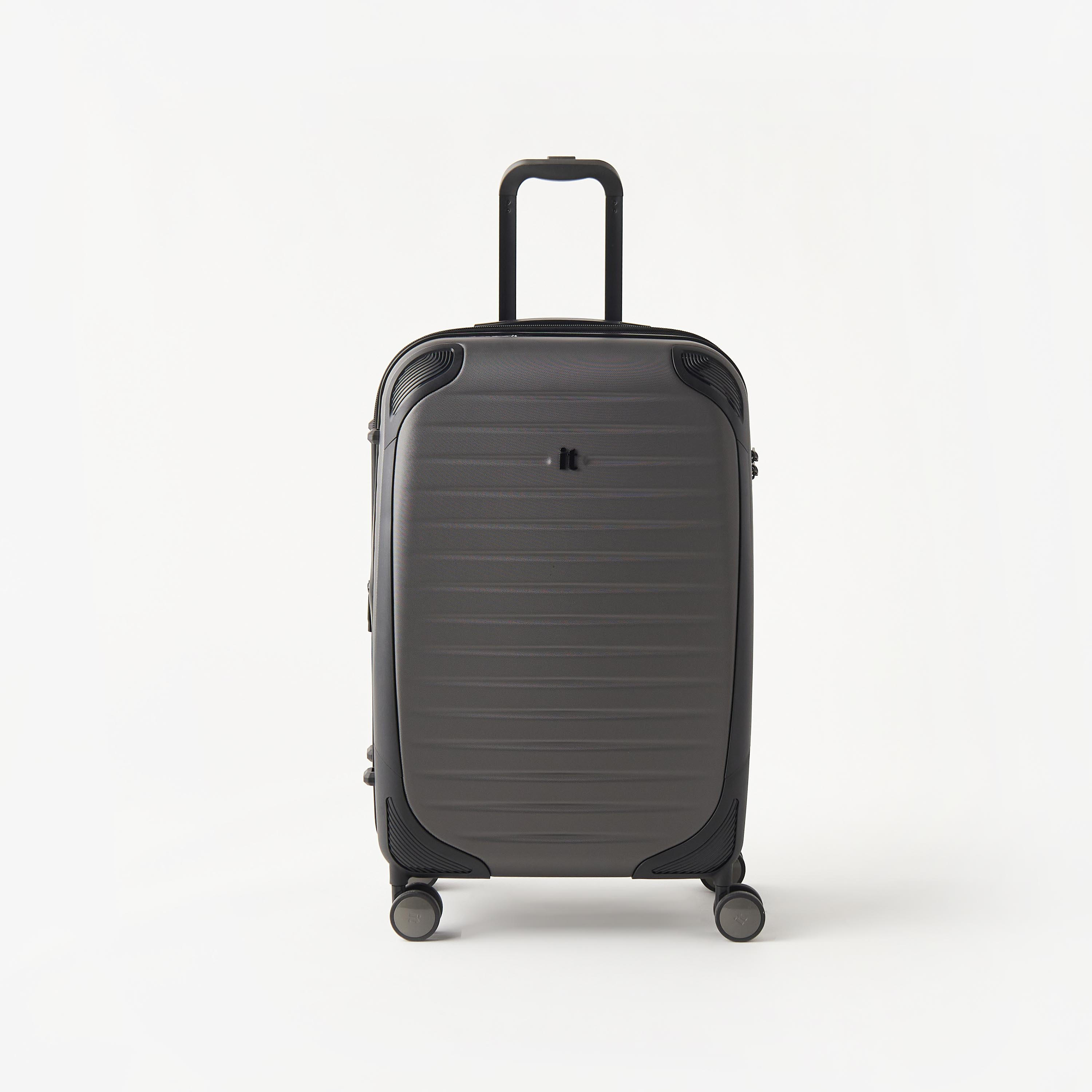 IT Textured Hardcase Trolley Bag with Retractable Handle-travel-luggagesandbags-luggage-image-2