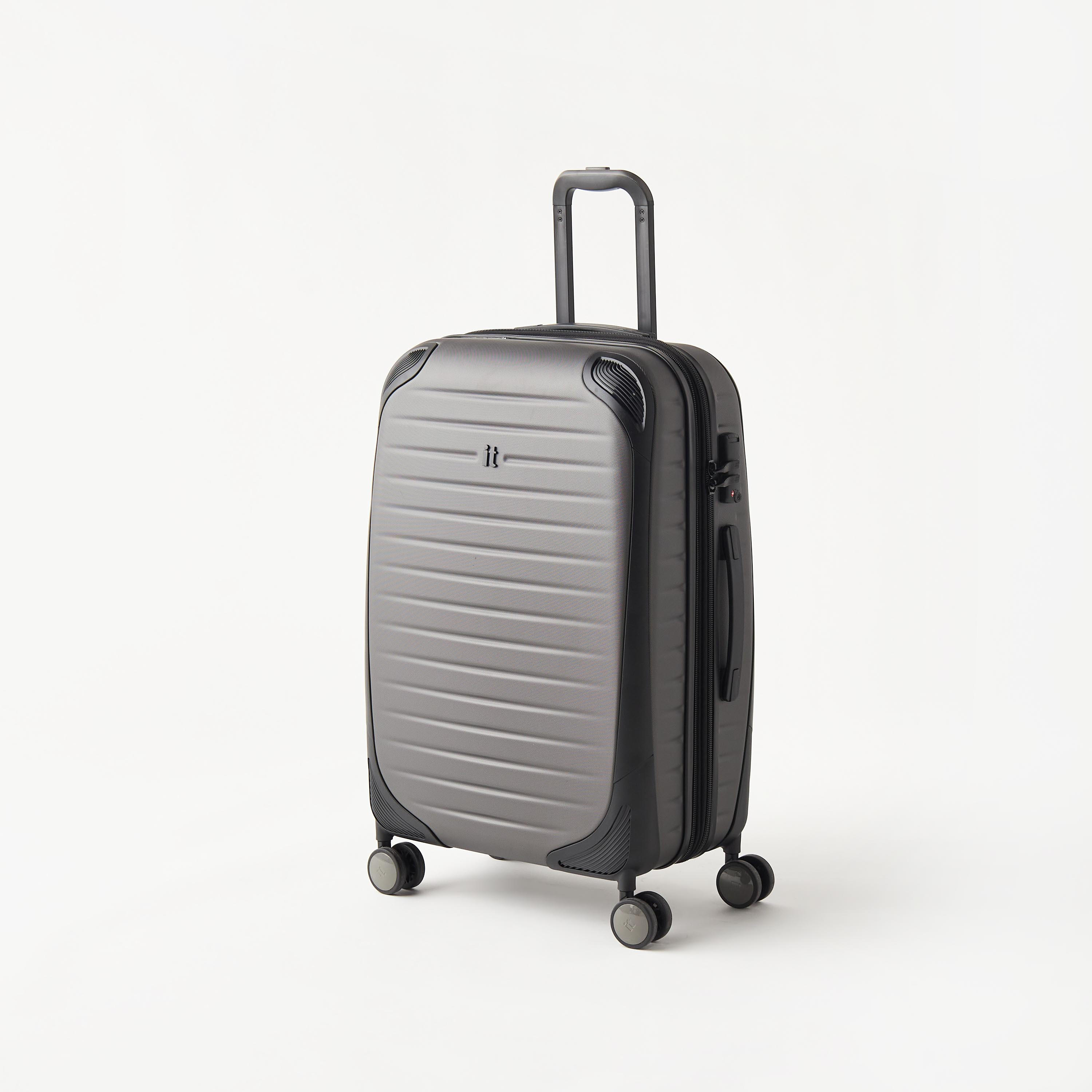 IT Textured Hardcase Trolley Bag with Retractable Handle-travel-luggagesandbags-luggage-image-3