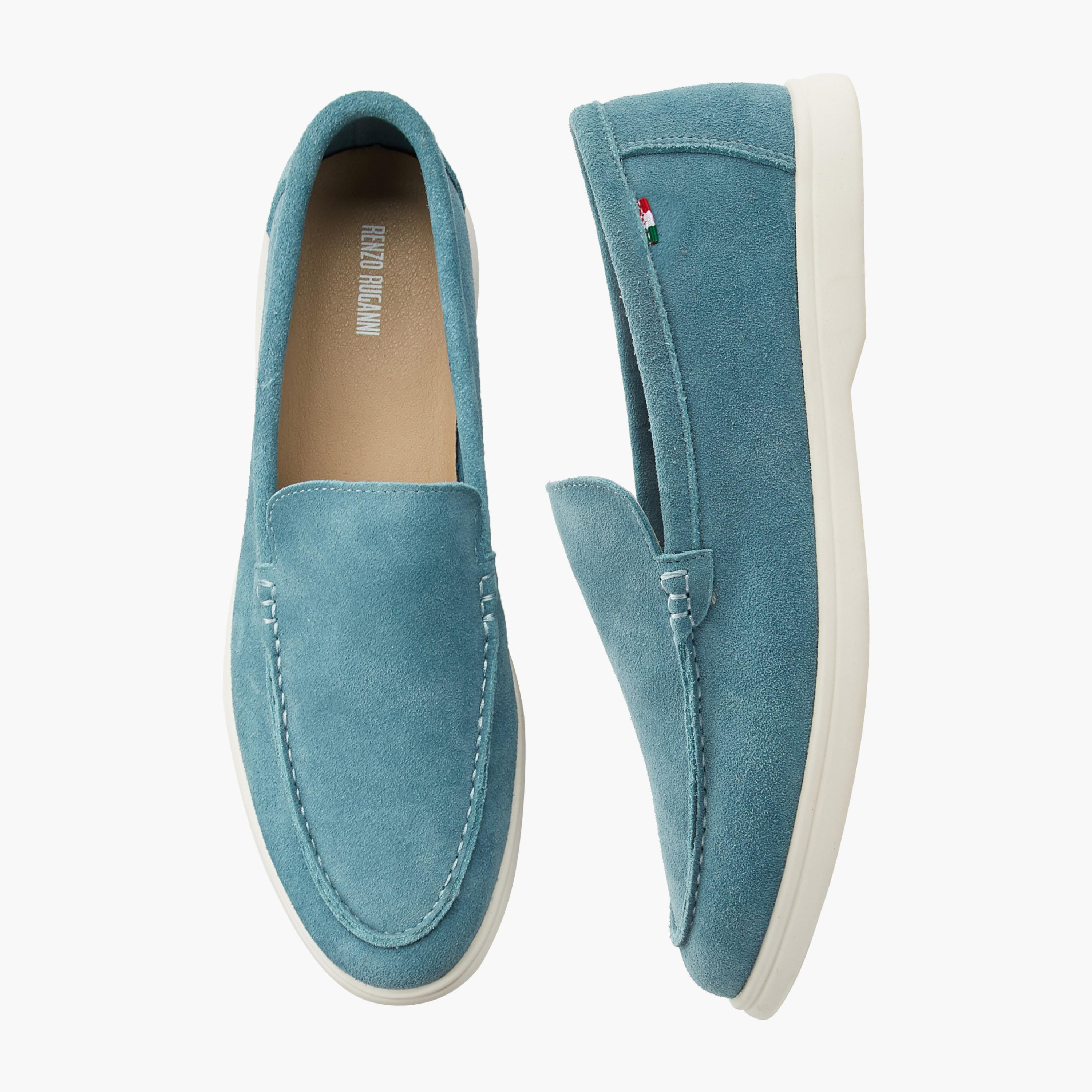 حذاء لوفر سهل الارتداء جلد سويدي فاخر للرجال من رينزو روغاني-men-shoes-loafersandmoccasins-image-1