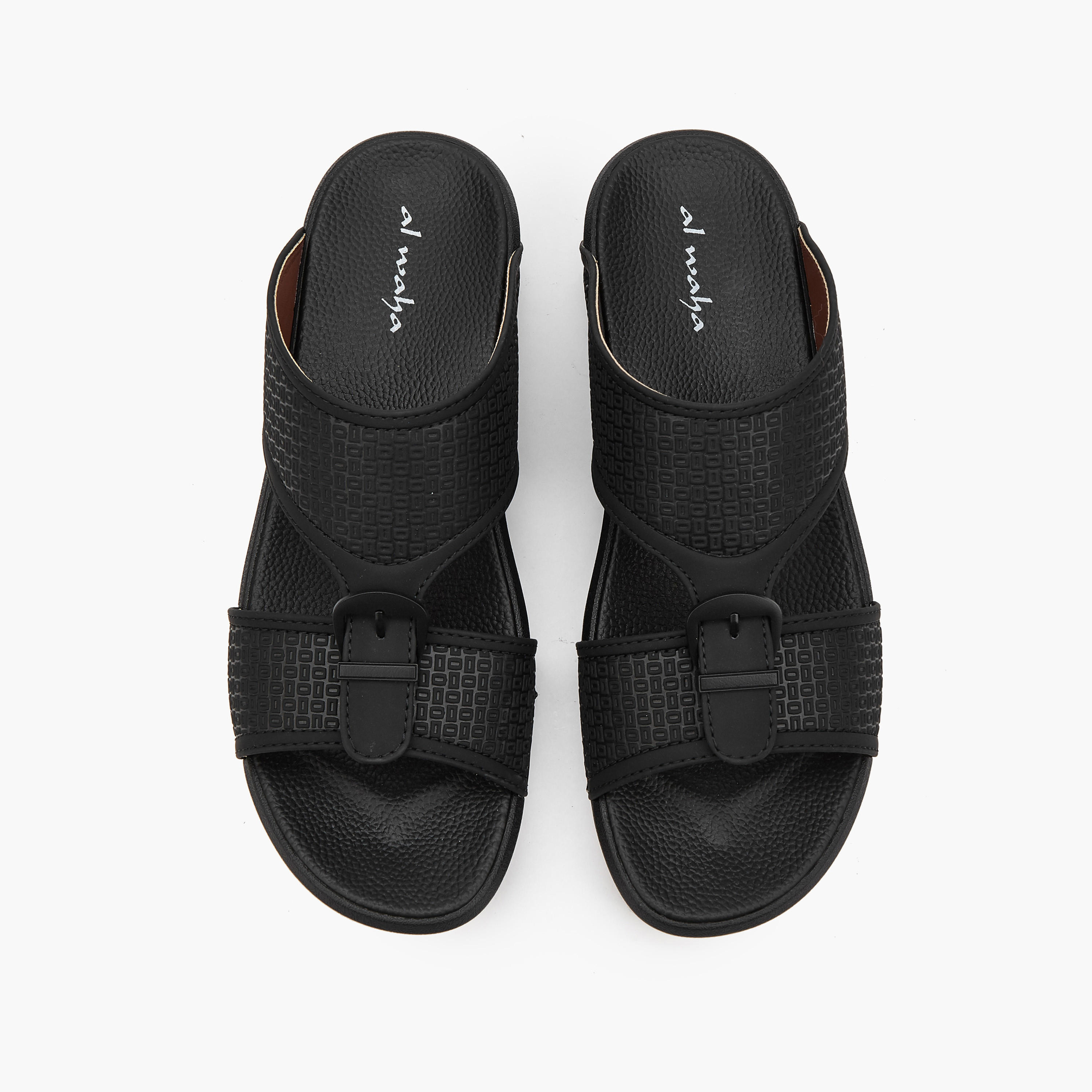 صندل عربي رجالي بإبزيم من الواحة-men-shoes-sandals-image-1