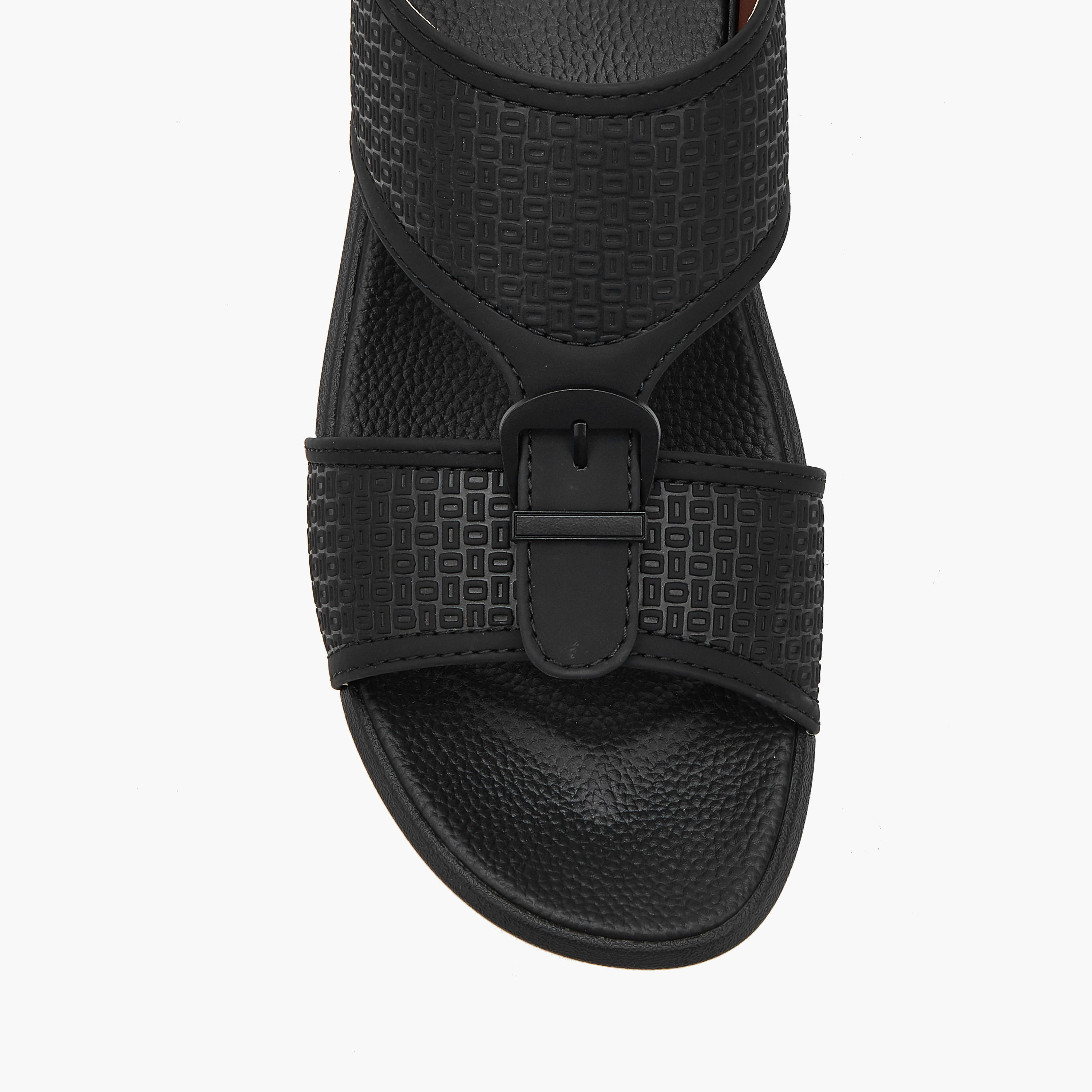 صندل عربي رجالي بإبزيم من الواحة-men-shoes-sandals-image-4