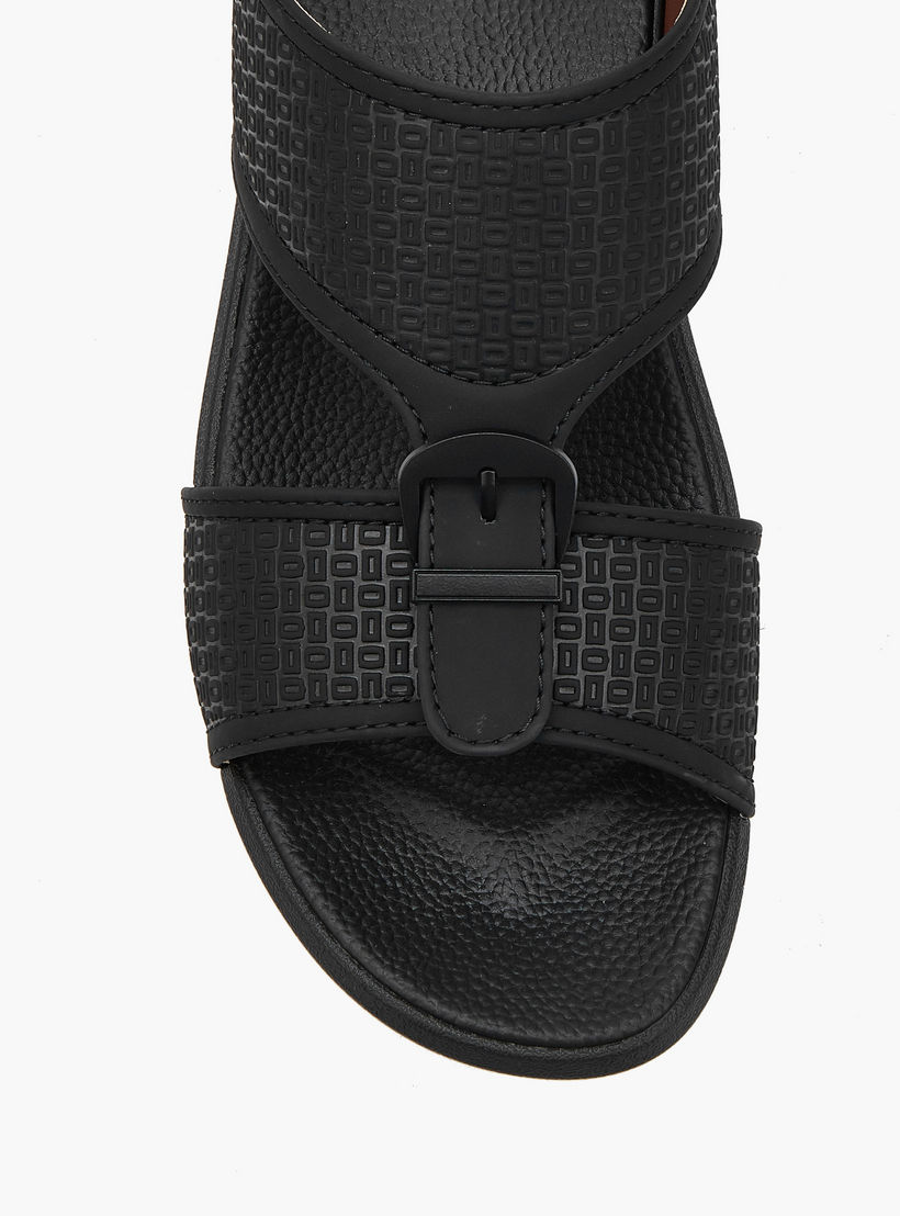 صندل عربي رجالي بإبزيم من الواحة-men-shoes-sandals-image-4