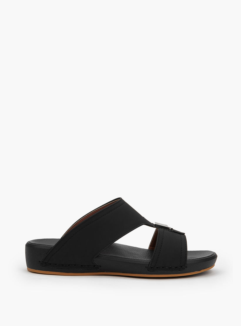 صندل عربي رجالي بإبزيم من الواحة-men-shoes-sandals-image-2