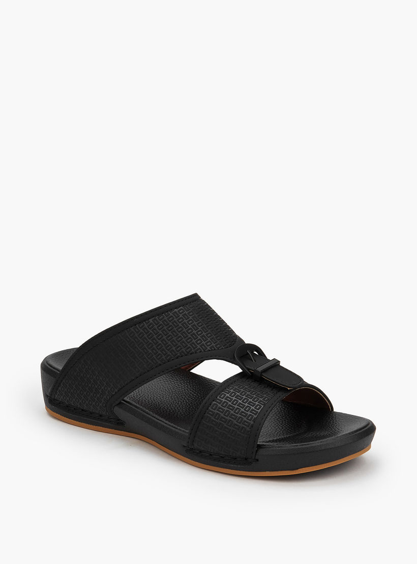 صندل عربي رجالي بإبزيم من الواحة-men-shoes-sandals-image-3