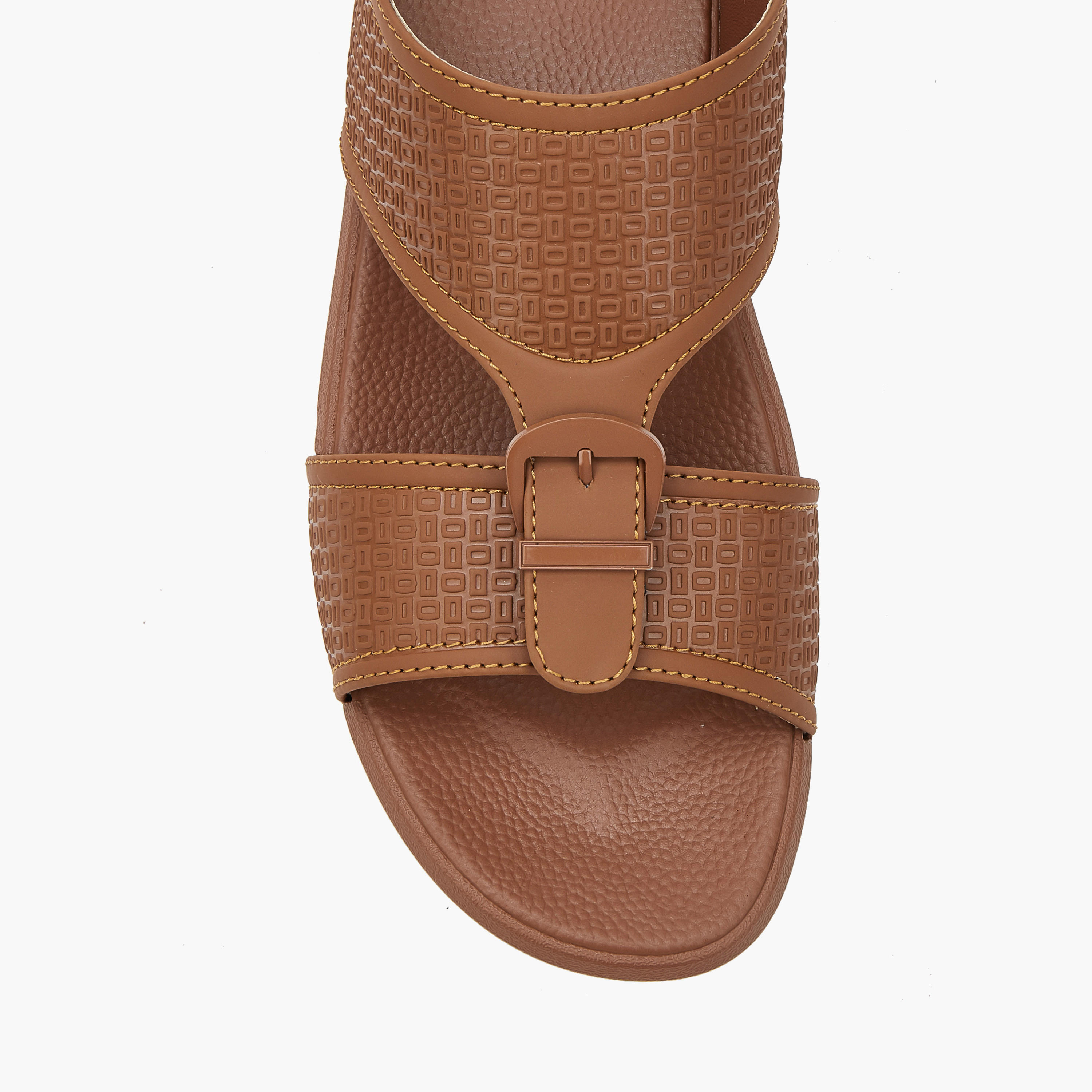 صندل عربي رجالي بإبزيم من الواحة-men-shoes-sandals-image-4