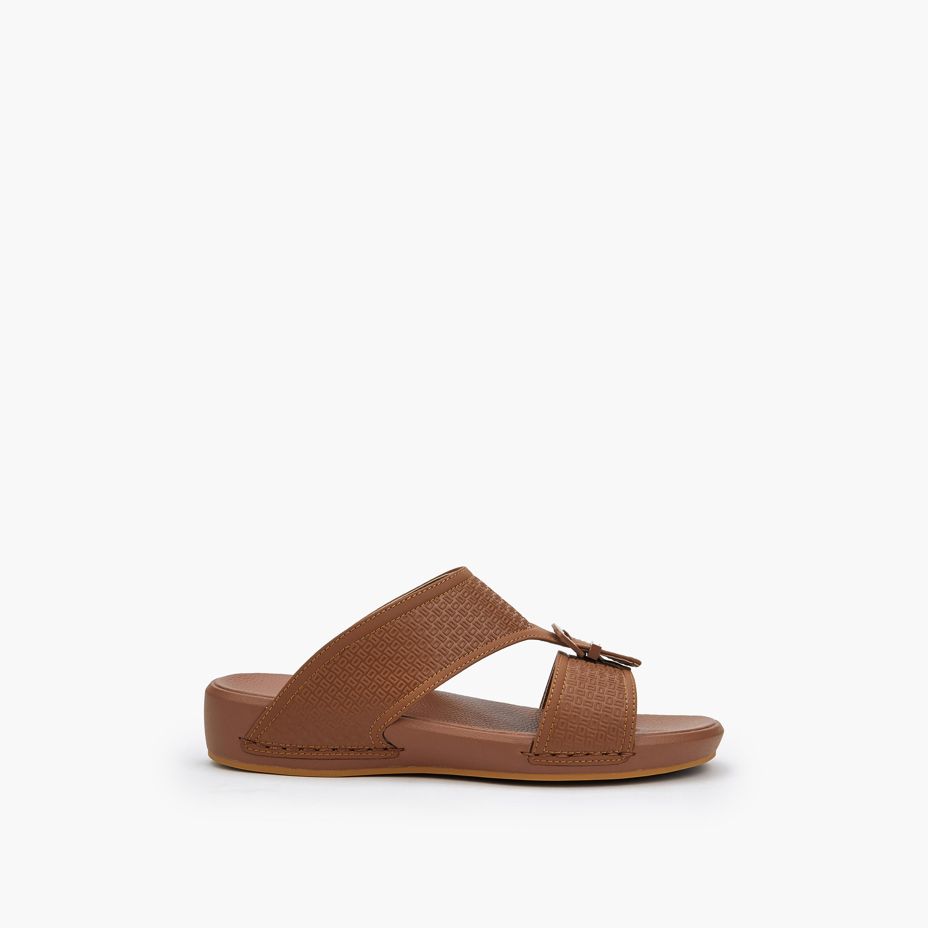 صندل عربي رجالي بإبزيم من الواحة-men-shoes-sandals-image-2