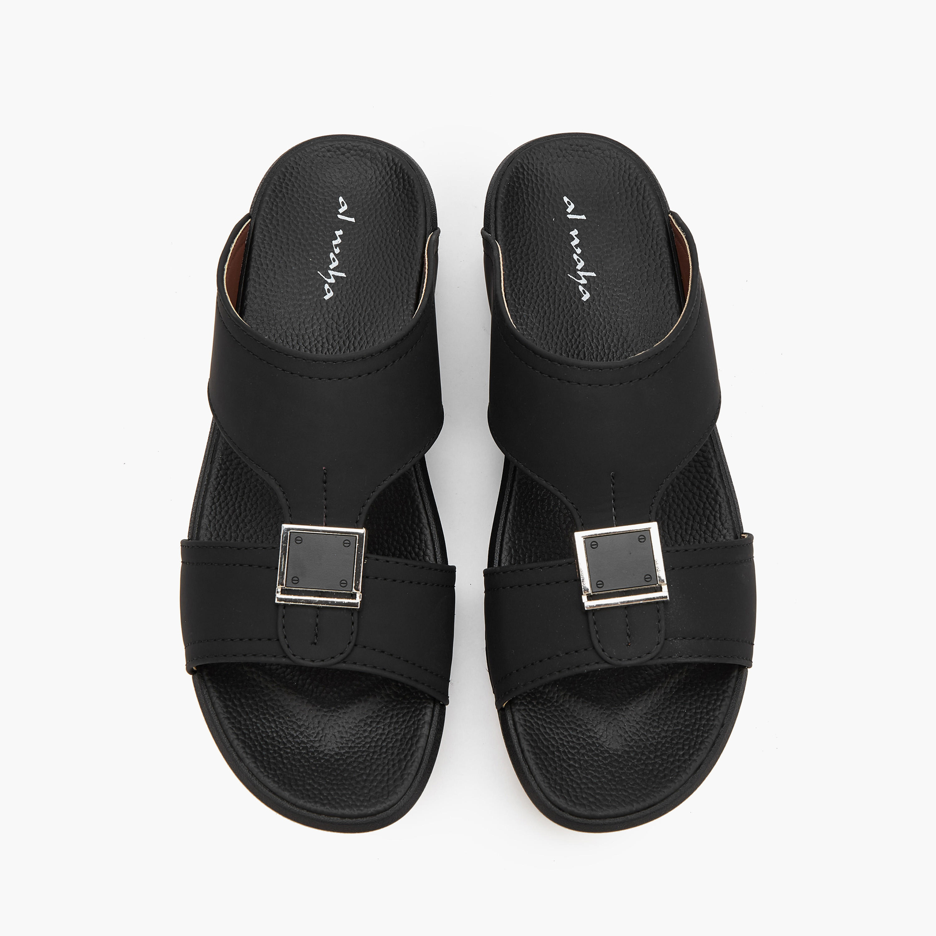 صندل عربي بتفاصيل إبزيم للرجال من الواحة-men-shoes-sandals-image-1