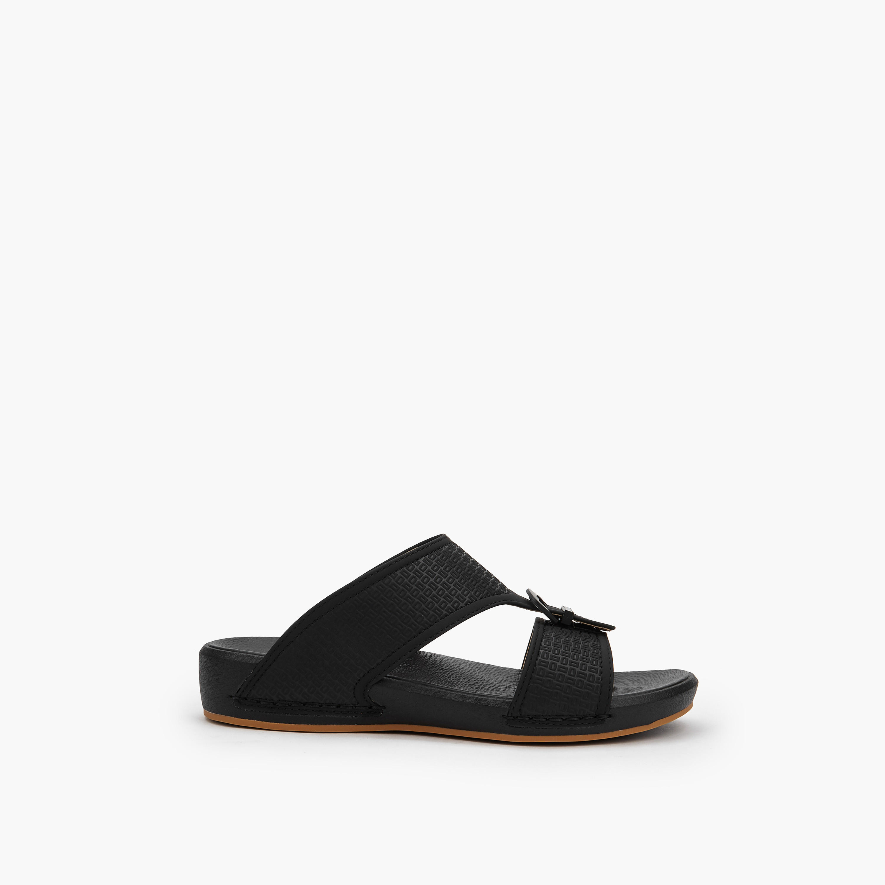 صندل عربي بتفاصيل إبزيم للرجال من الواحة-men-shoes-sandals-image-2