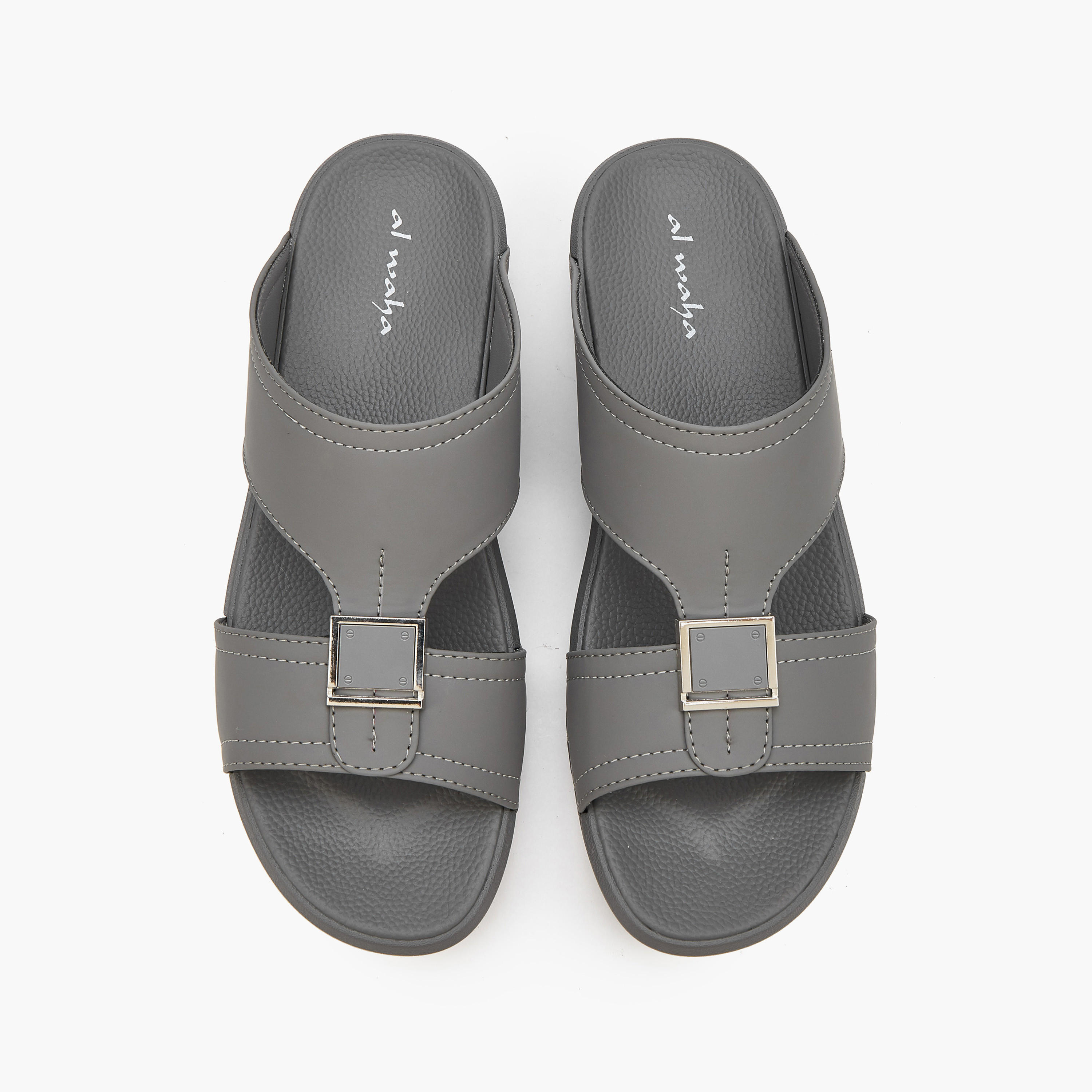 صندل عربي بتفاصيل إبزيم للرجال من الواحة-men-shoes-sandals-image-1