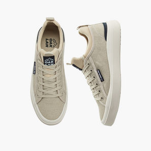 Oaklan by Shoexpress Men Lace-Up Canvas Sneakers-men-shoes-image-1