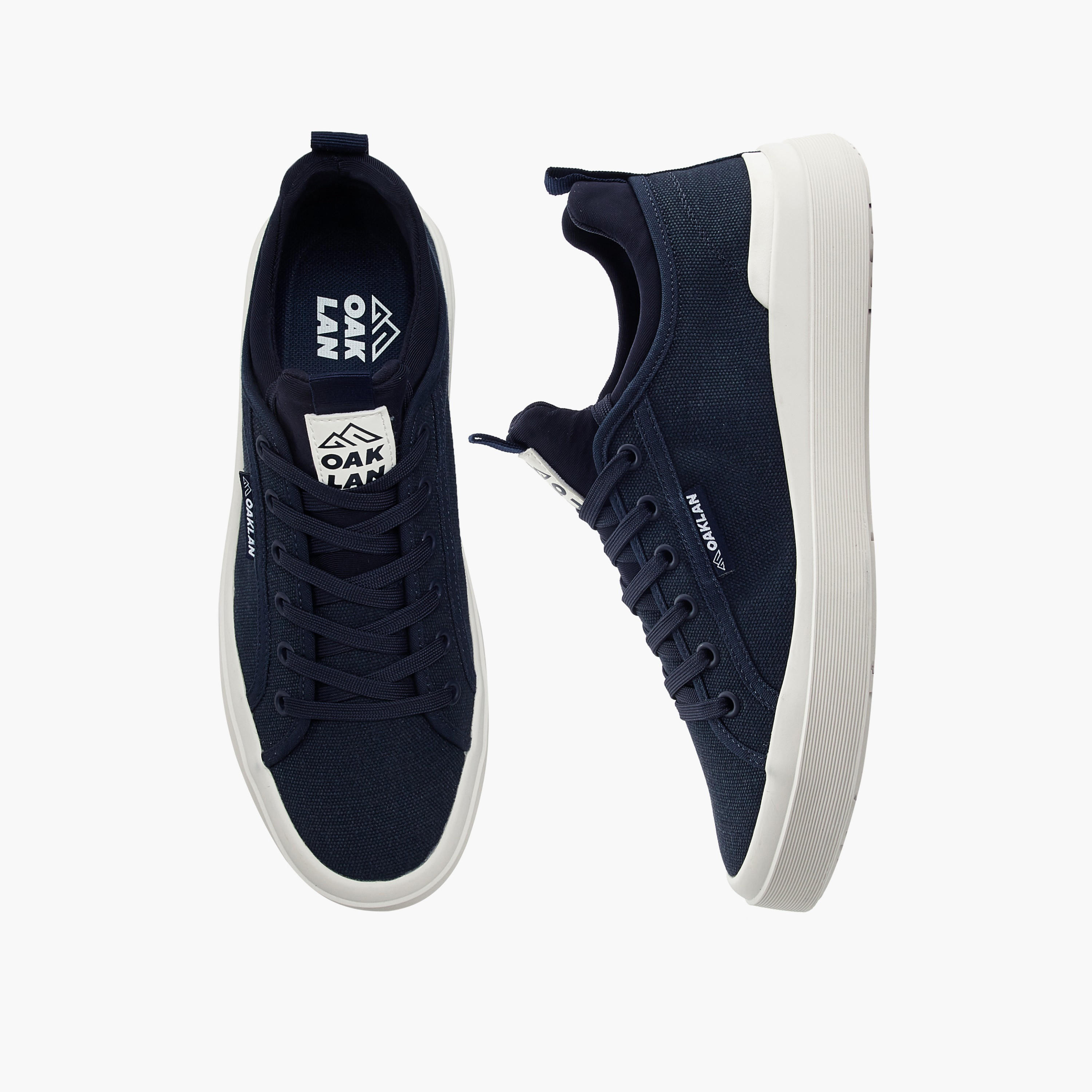 Oaklan by Shoexpress Men Lace-Up Canvas Sneakers-men-shoes-sneakers-image-1
