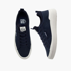 Oaklan by Shoexpress Men Lace-Up Canvas Sneakers-men-shoes-image-1
