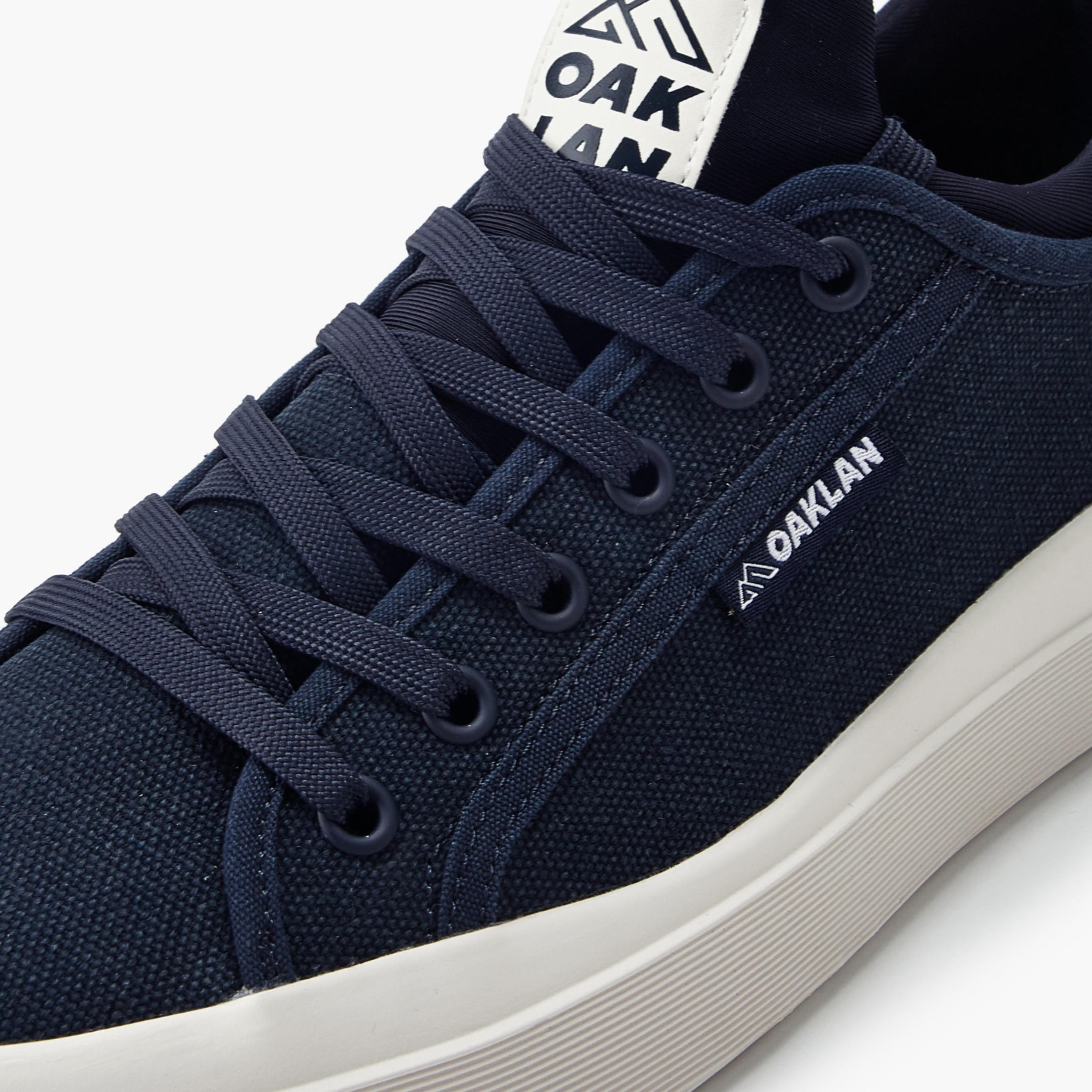 Oaklan by Shoexpress Men Lace-Up Canvas Sneakers-men-shoes-sneakers-image-4