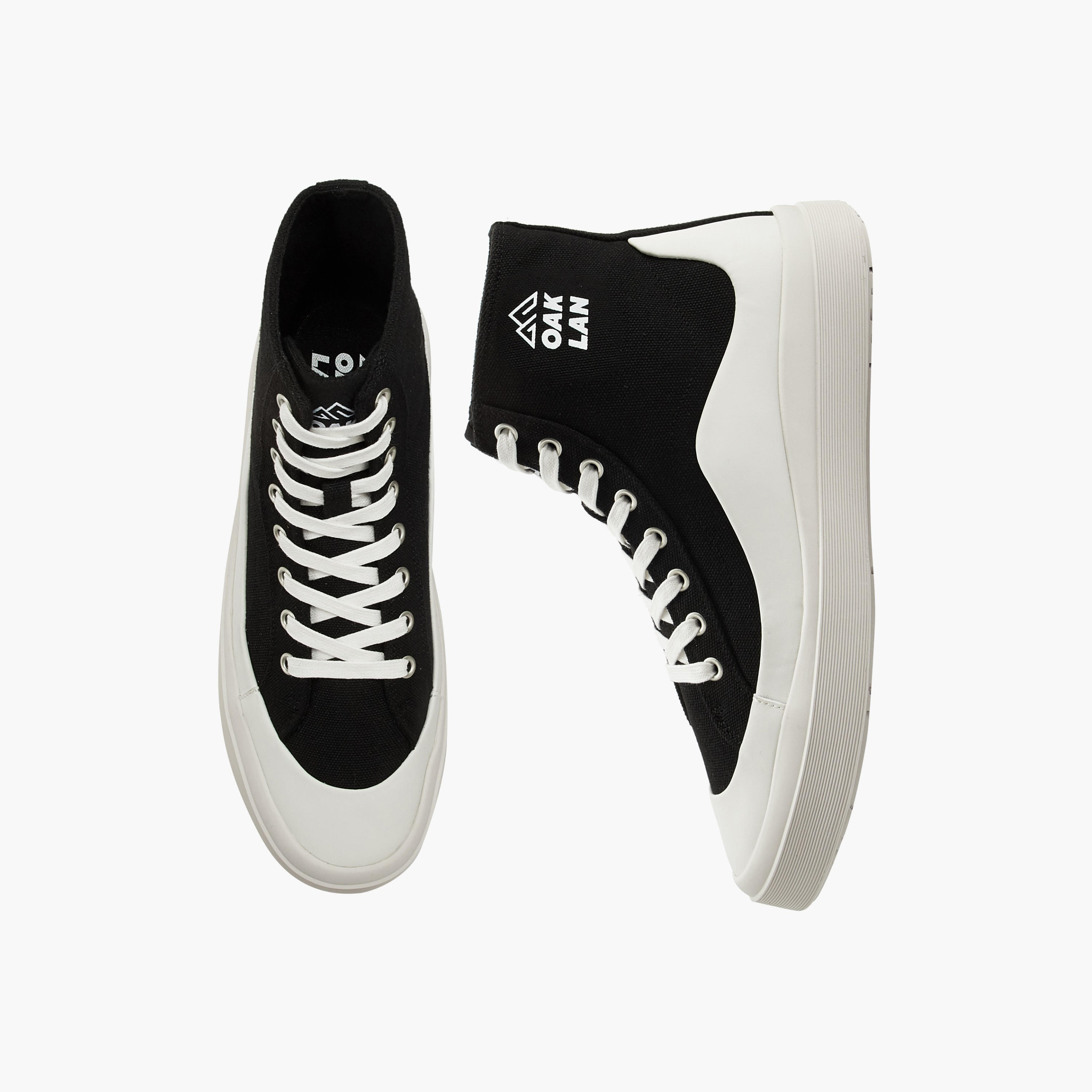 Oaklan by Shoexpress Men Lace-Up Canvas Sneakers-men-shoes-sneakers-image-5