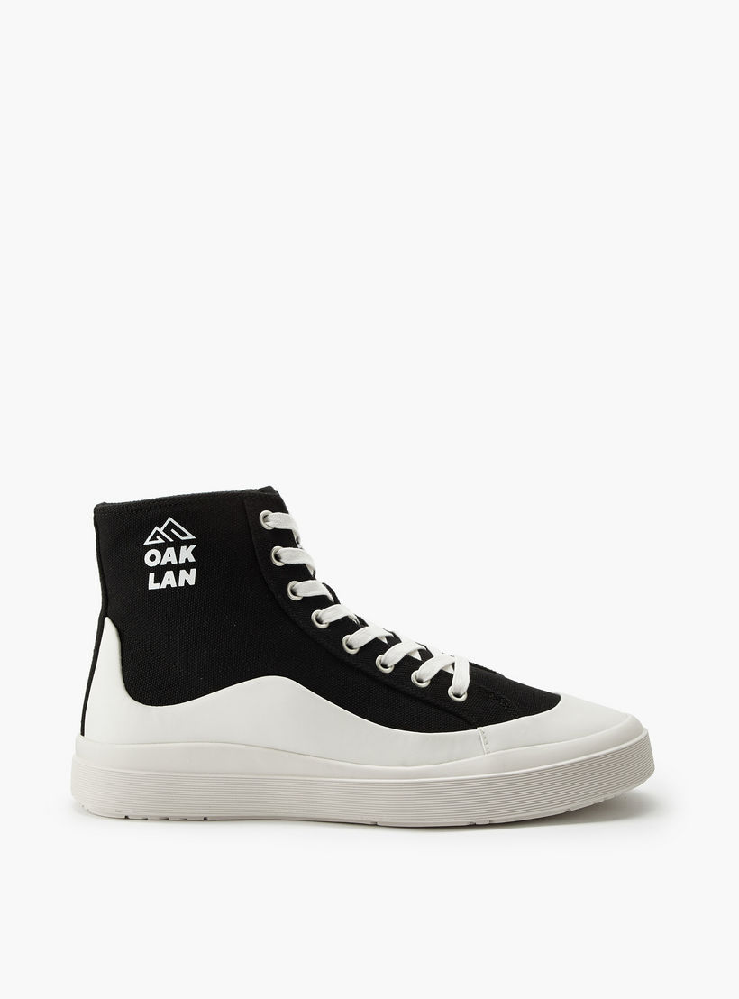 Oaklan by Shoexpress Men Lace-Up Canvas Sneakers-men-shoes-sneakers-image-2