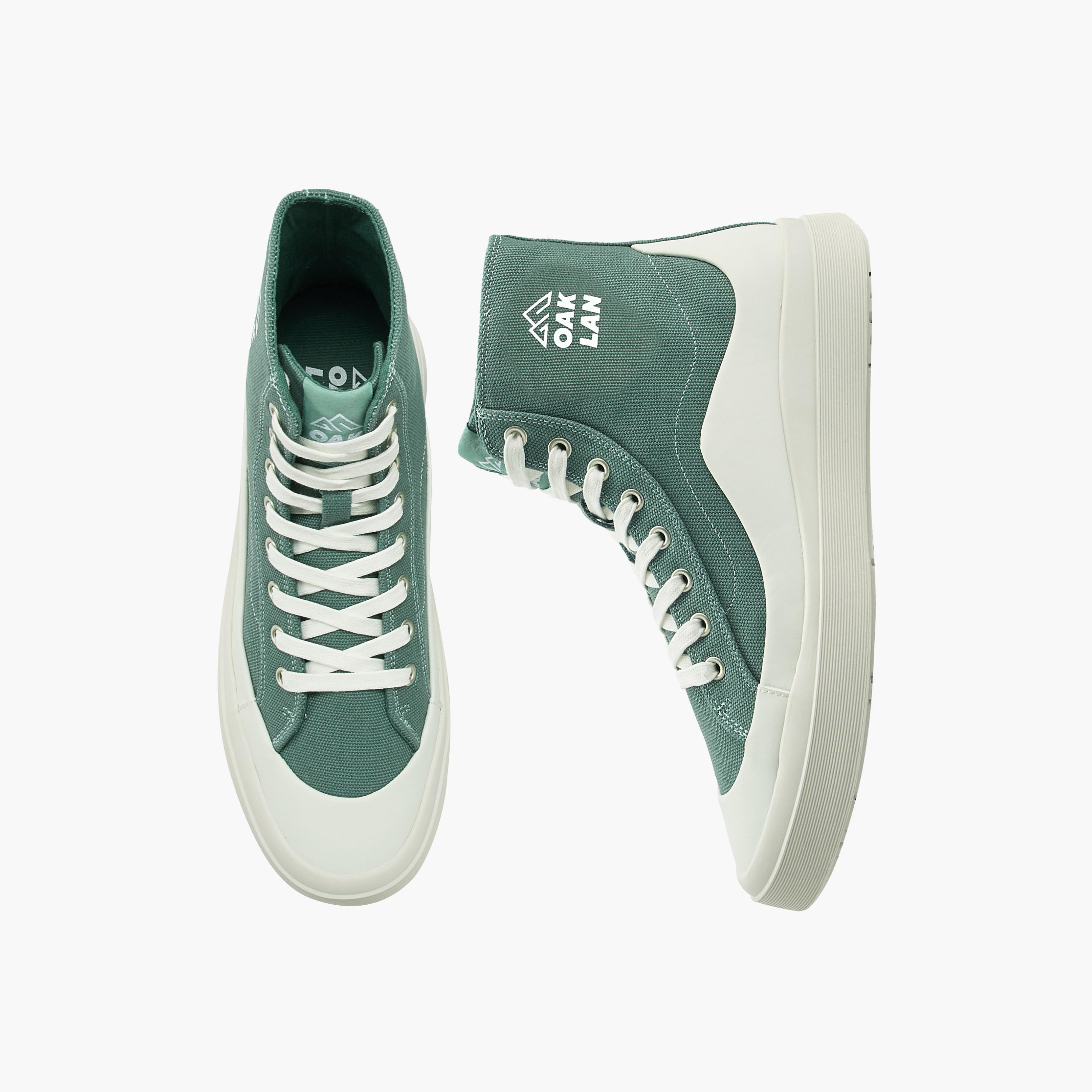 حذاء سنيكرز كانفاس  برباط للرجال من أوكلان باي شوإكسبرس-men-shoes-sneakers-image-5