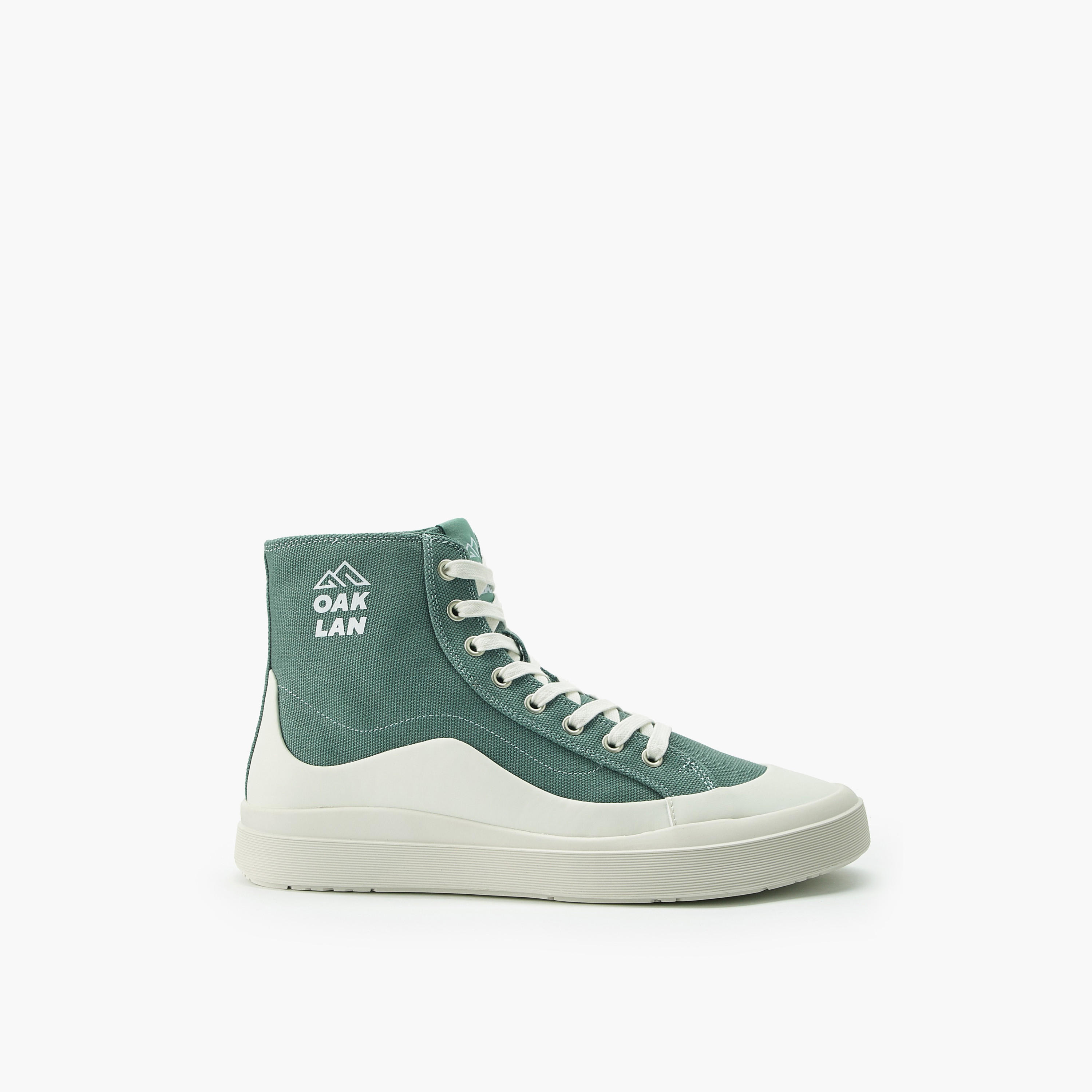 حذاء سنيكرز كانفاس  برباط للرجال من أوكلان باي شوإكسبرس-men-shoes-sneakers-image-2