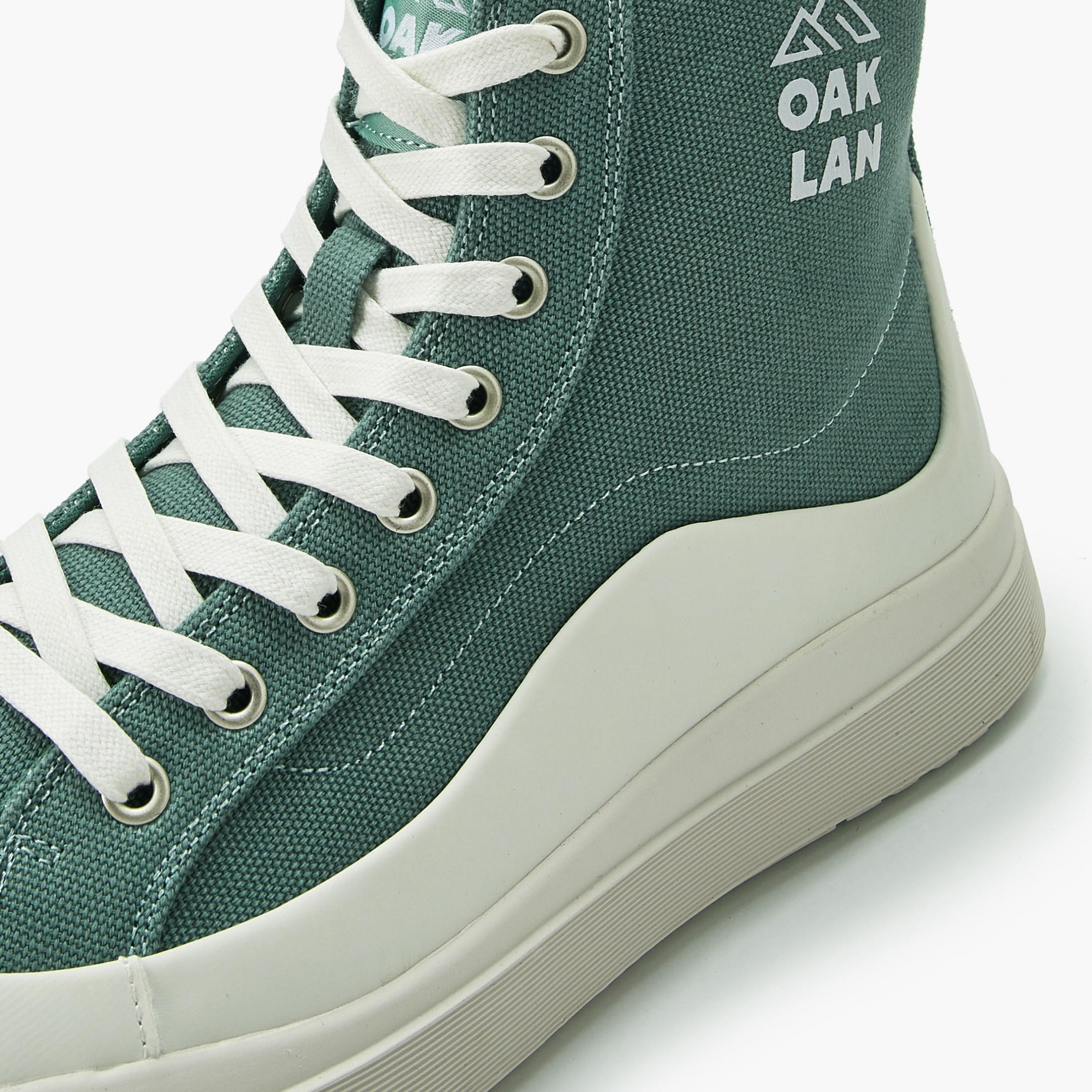 حذاء سنيكرز كانفاس  برباط للرجال من أوكلان باي شوإكسبرس-men-shoes-sneakers-image-3