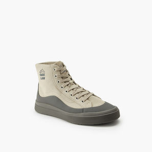 Oaklan by Shoexpress Men Lace-Up Canvas Sneakers-men-shoes-image-1