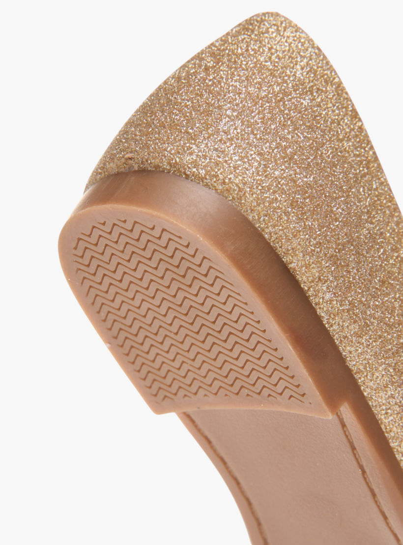 Flora Bella Bow Embellished Slip-On Ballerina Shoes-girls-shoes-ballerinas-image-6