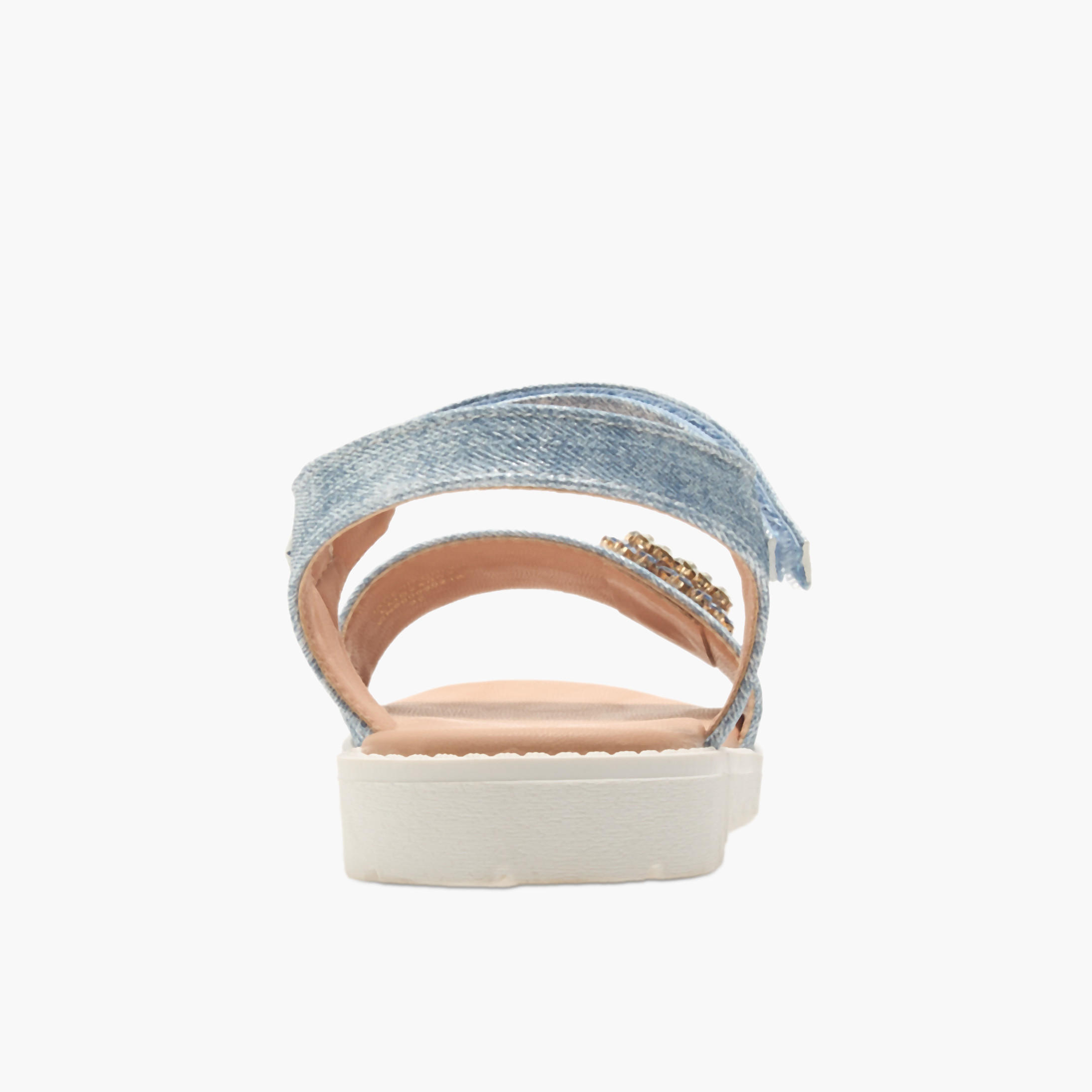 Flora Bella Heart Accent Sandals with Hook and Loop Closure-girls-shoes-sandals-image-4