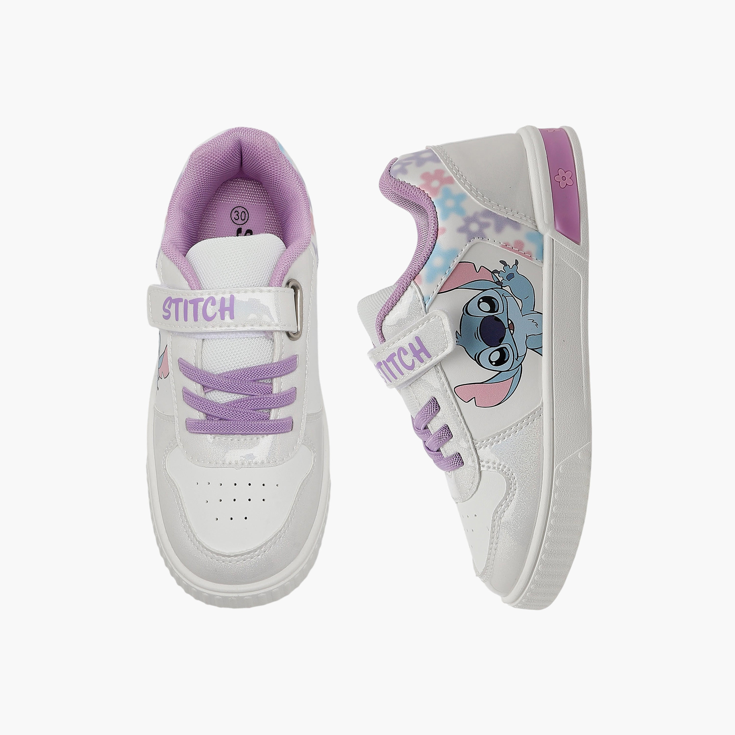 حذاء سنيكرز بشريط لاصق للبنات من ديزني-girls-shoes-sneakers-image-1