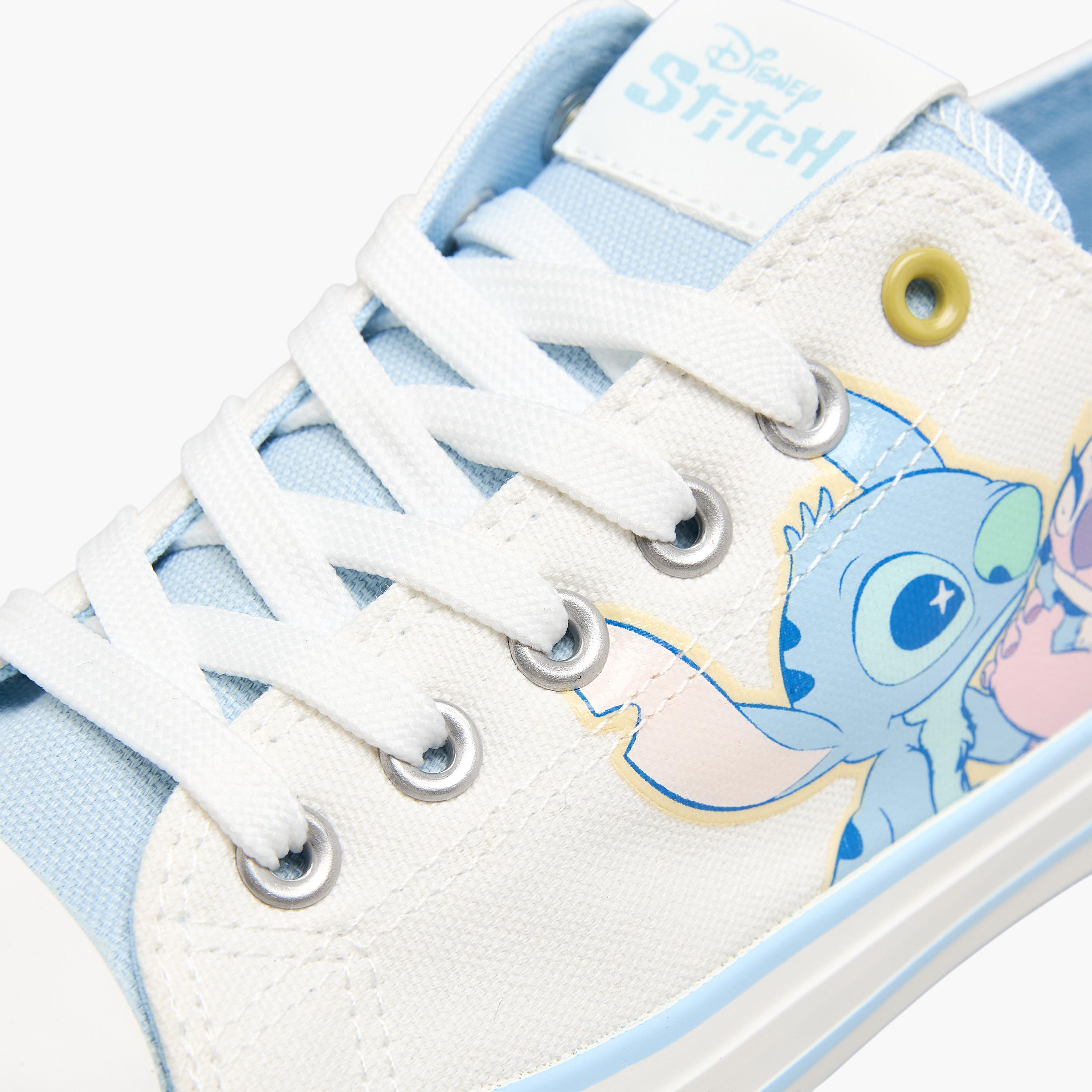 حذاء سنيكرز بطول الكاحل ورباط إغلاق بطبعات ديزني للبنات-girls-shoes-sneakers-image-4
