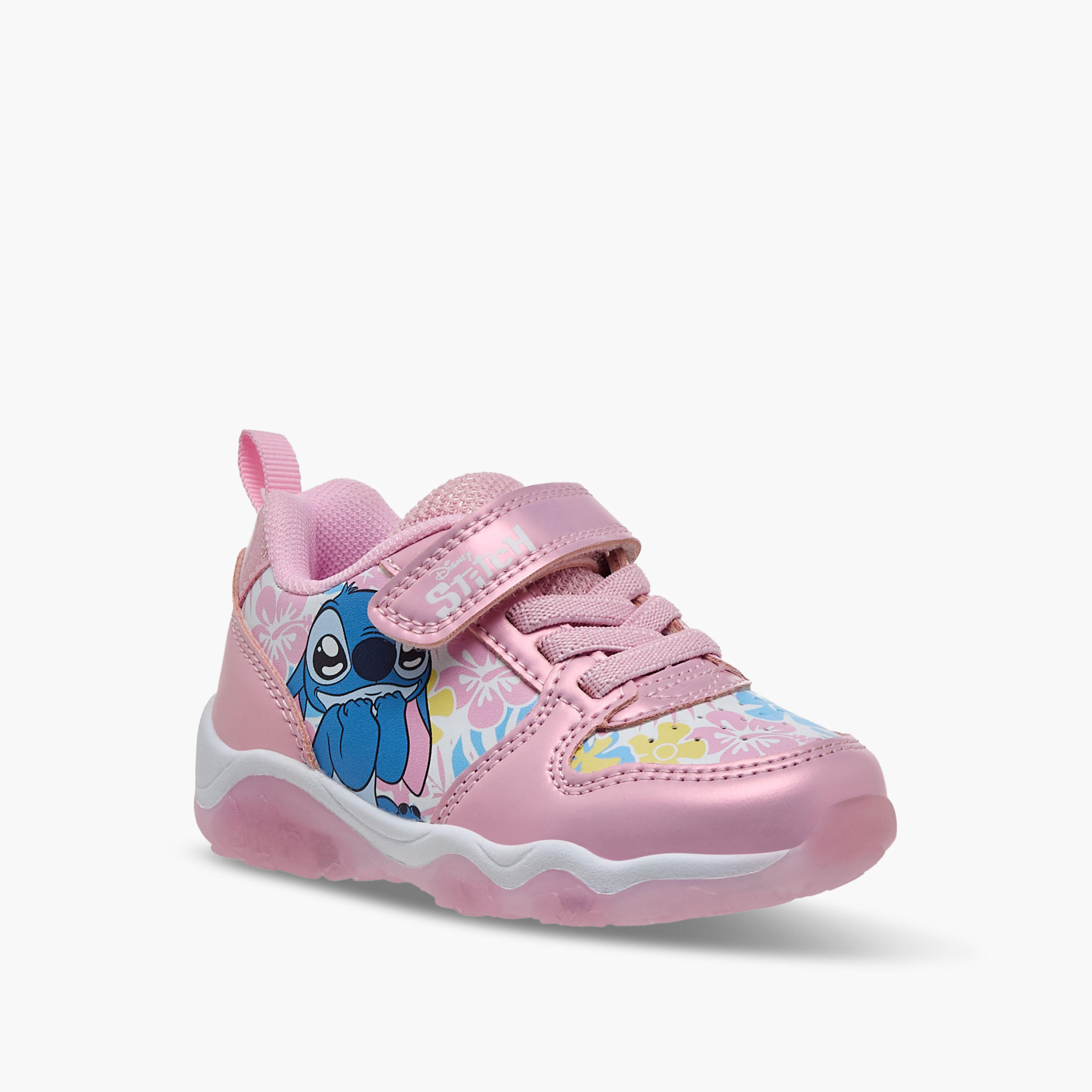 Disney Girls Stitch Light-Up Sneakers-girls-shoes-sneakers-image-2